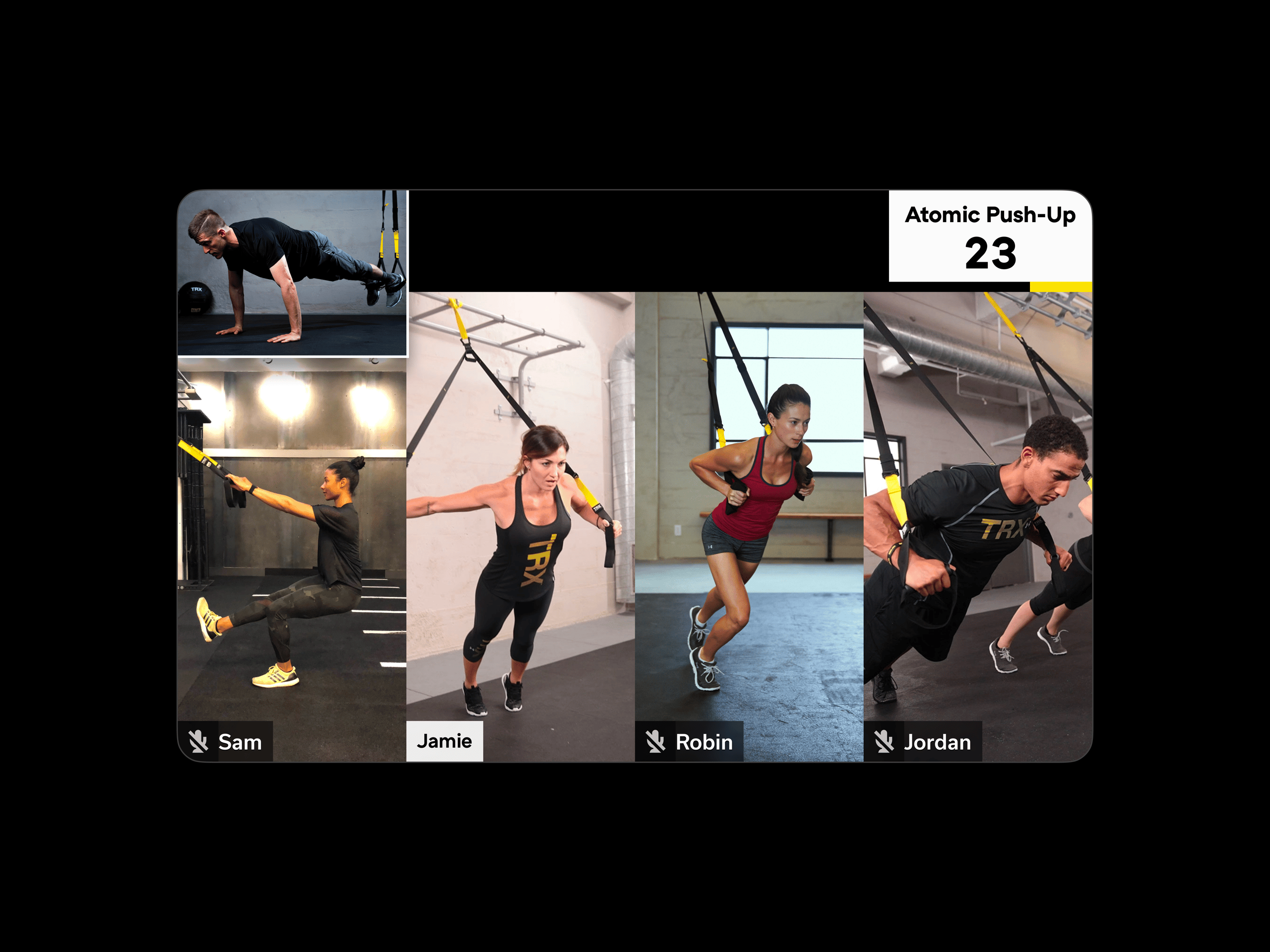 TRX Virtual Training Platform Mixed Orientations