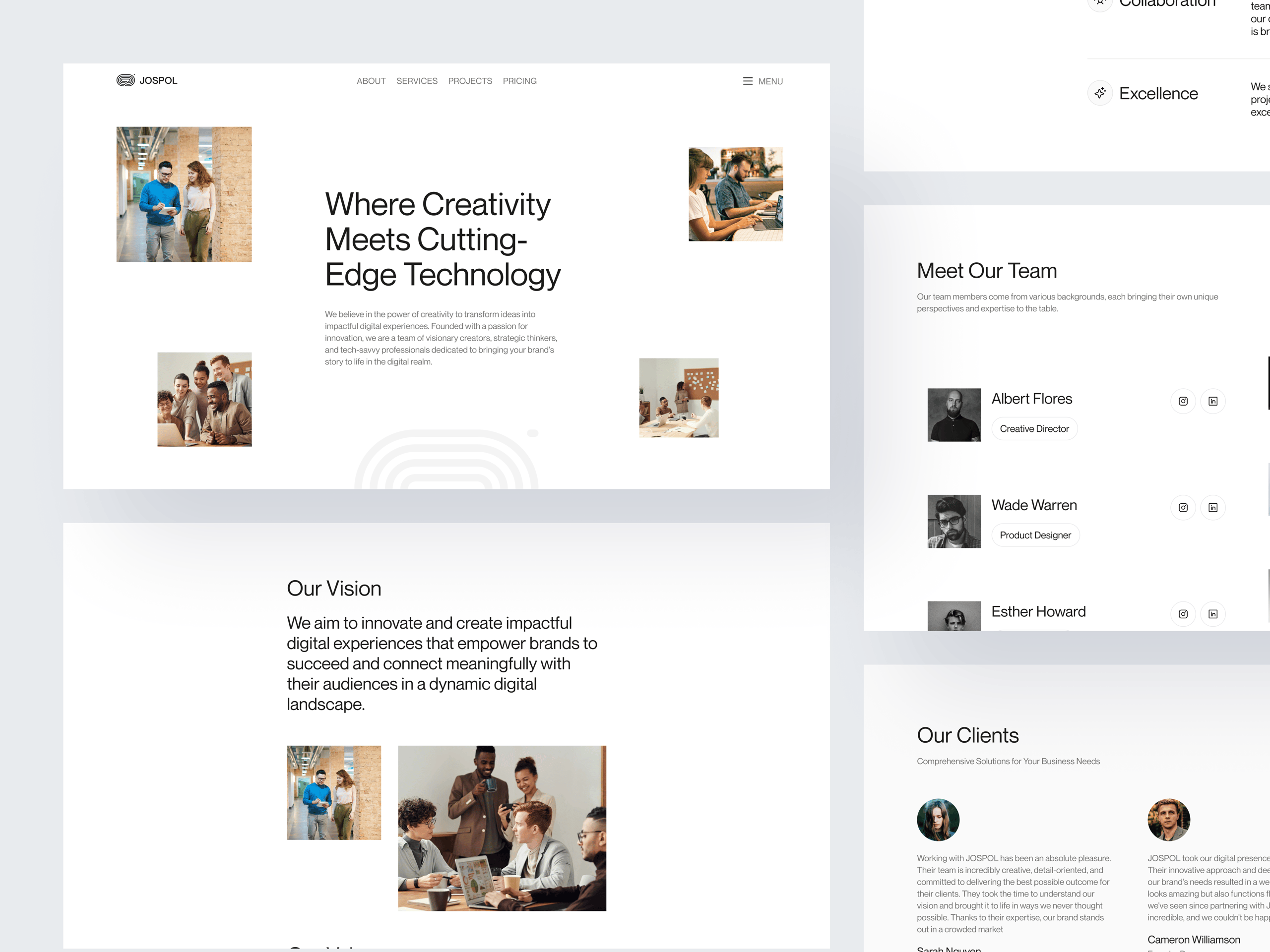 Jospol - About Us Page