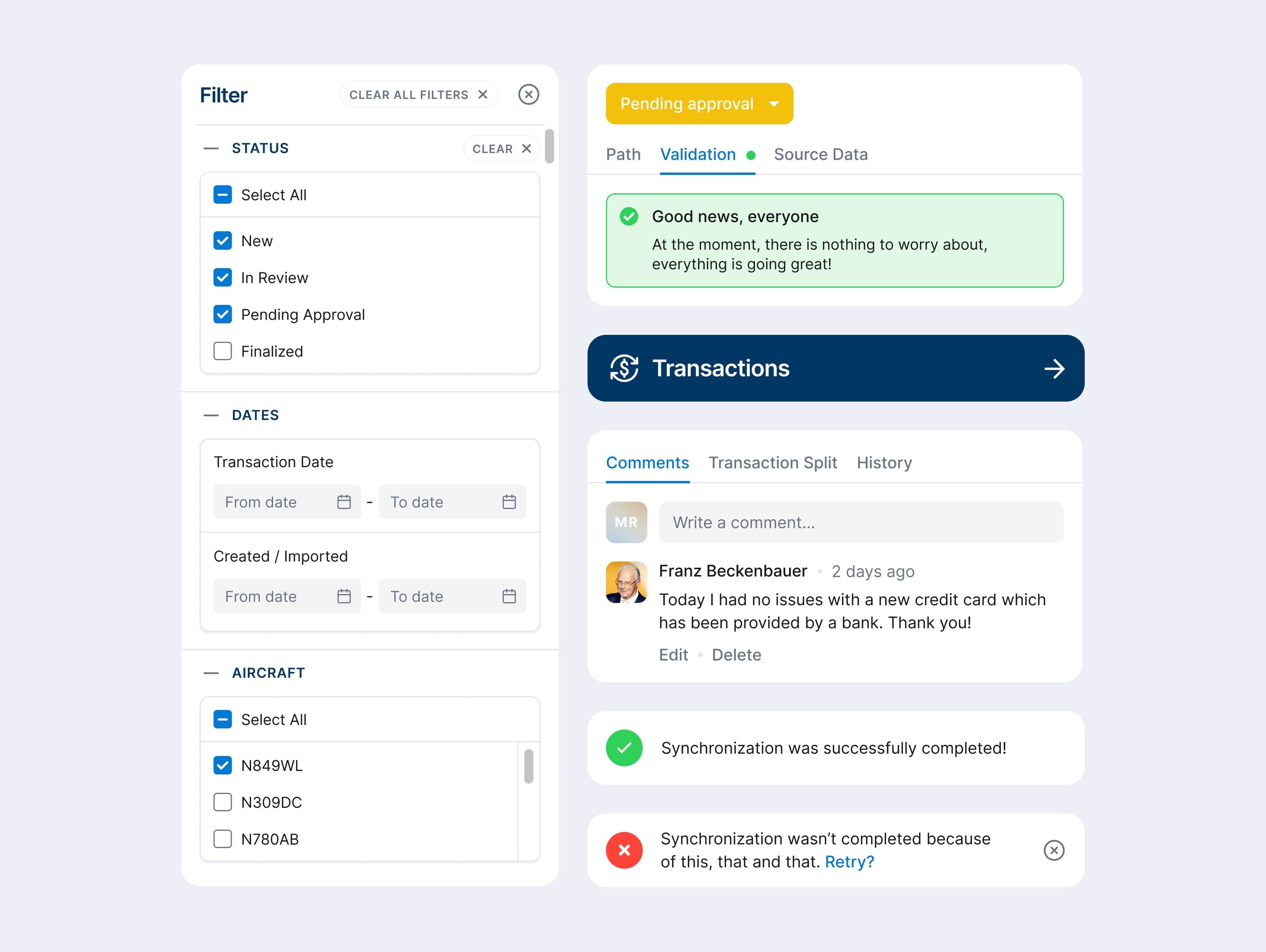 Transaction blocks pt.2
