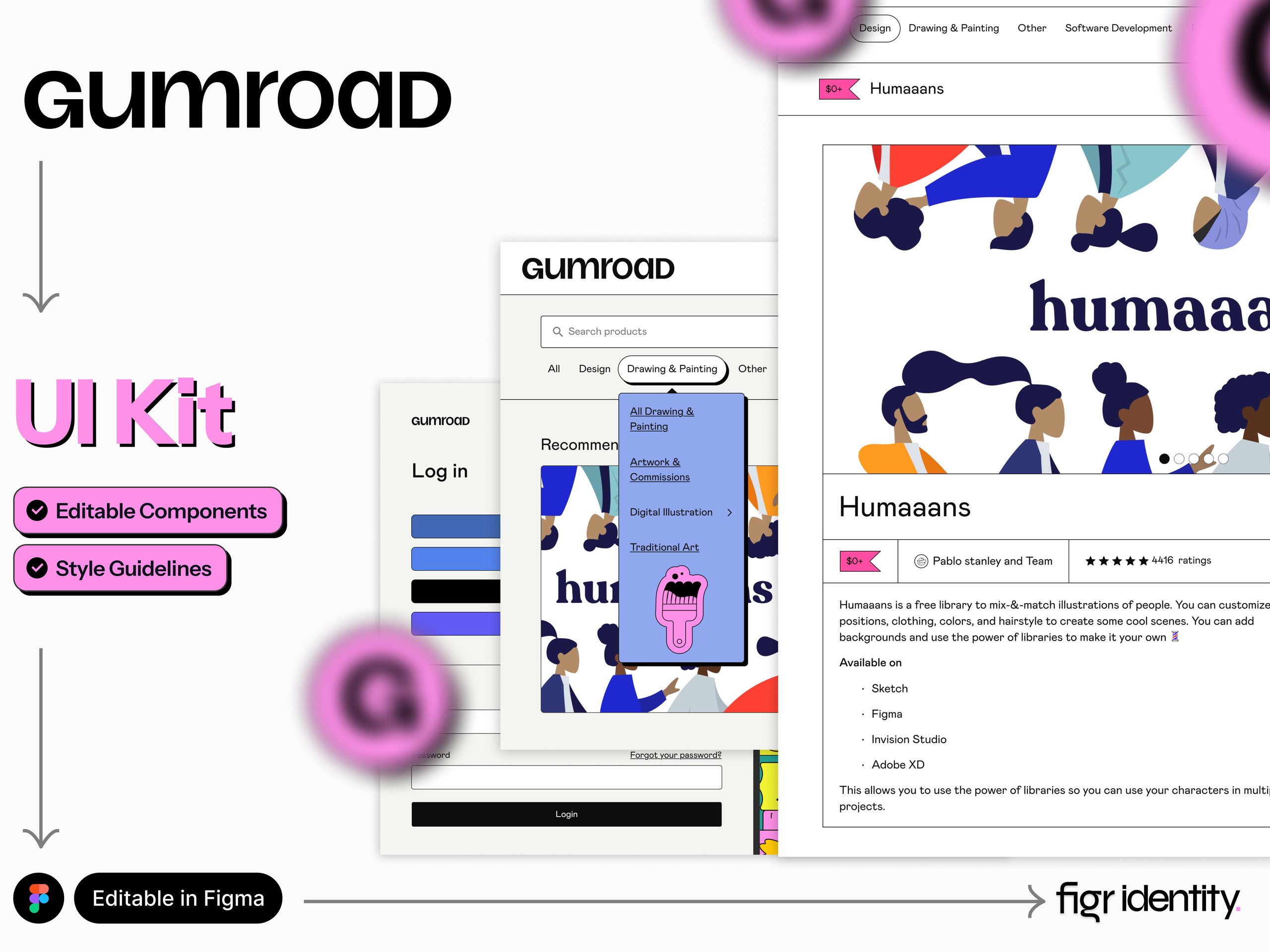 Gumroad UI Kit