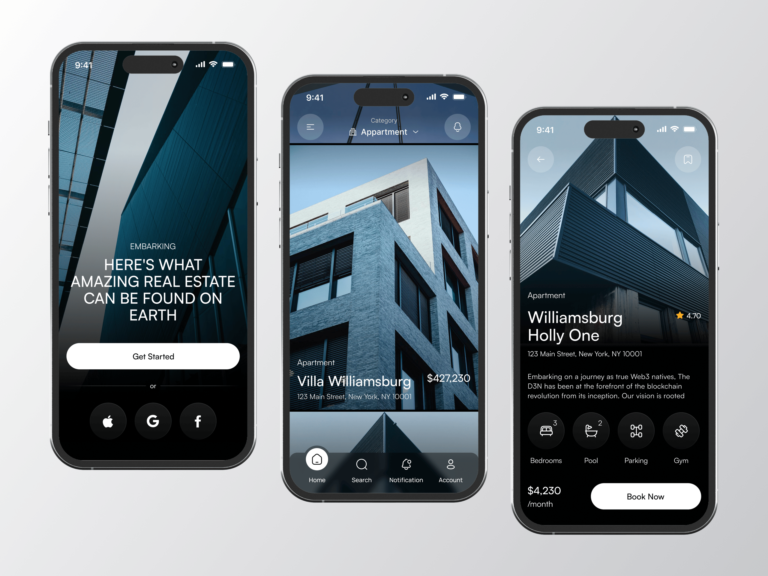 Holly - Real Estate Mobile App
