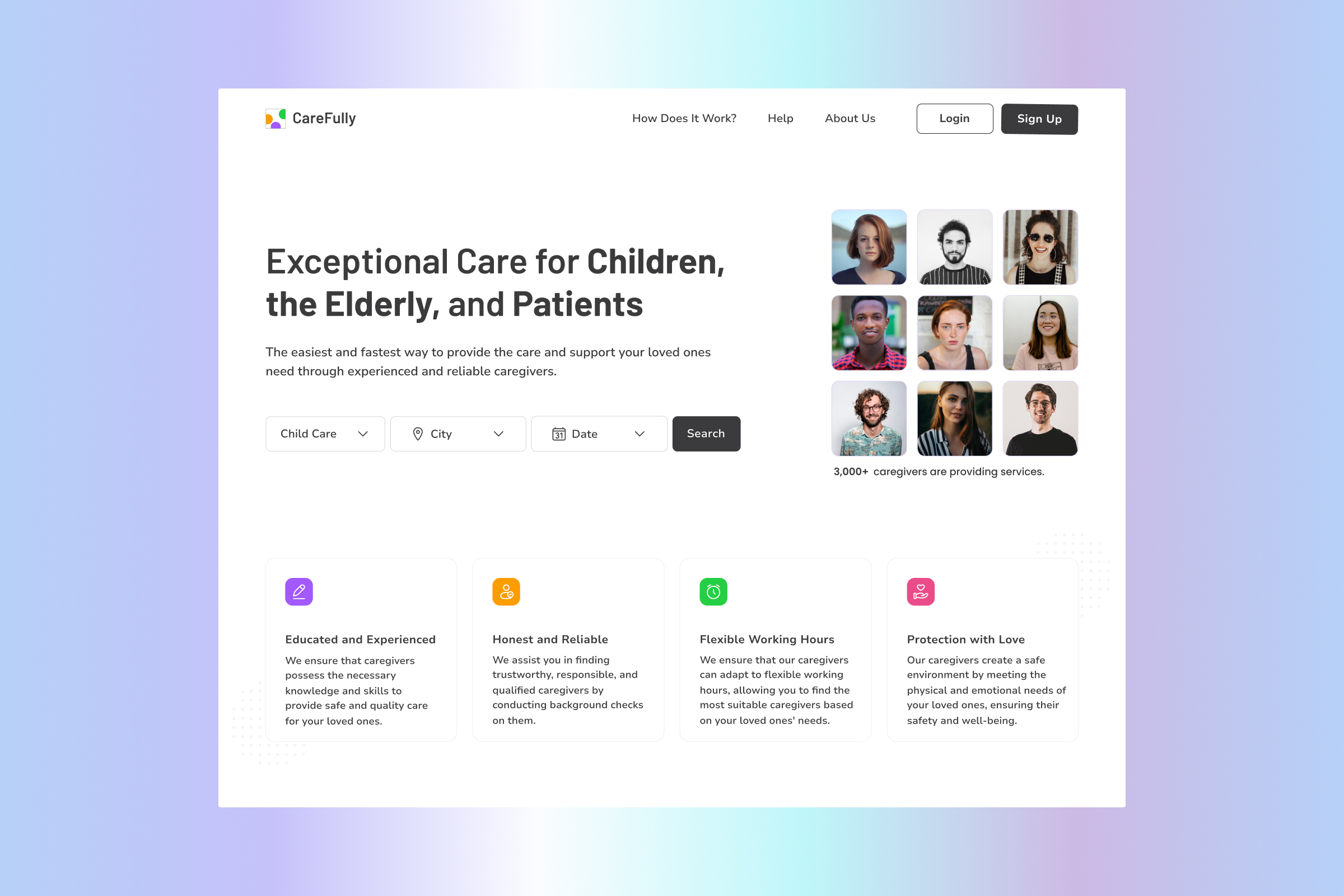 Hero Section UI Design