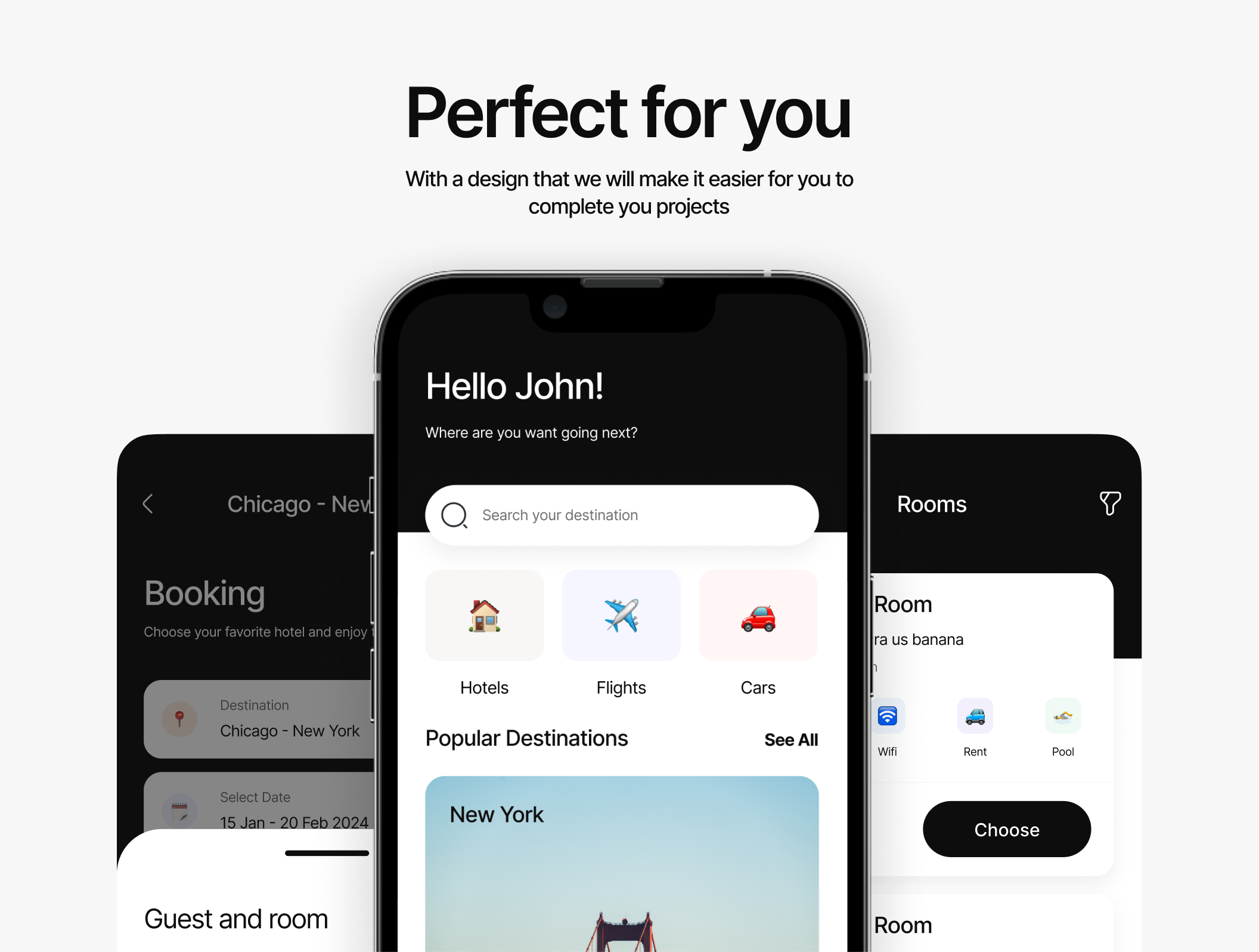Booky - Travel & Booking App UI Kit