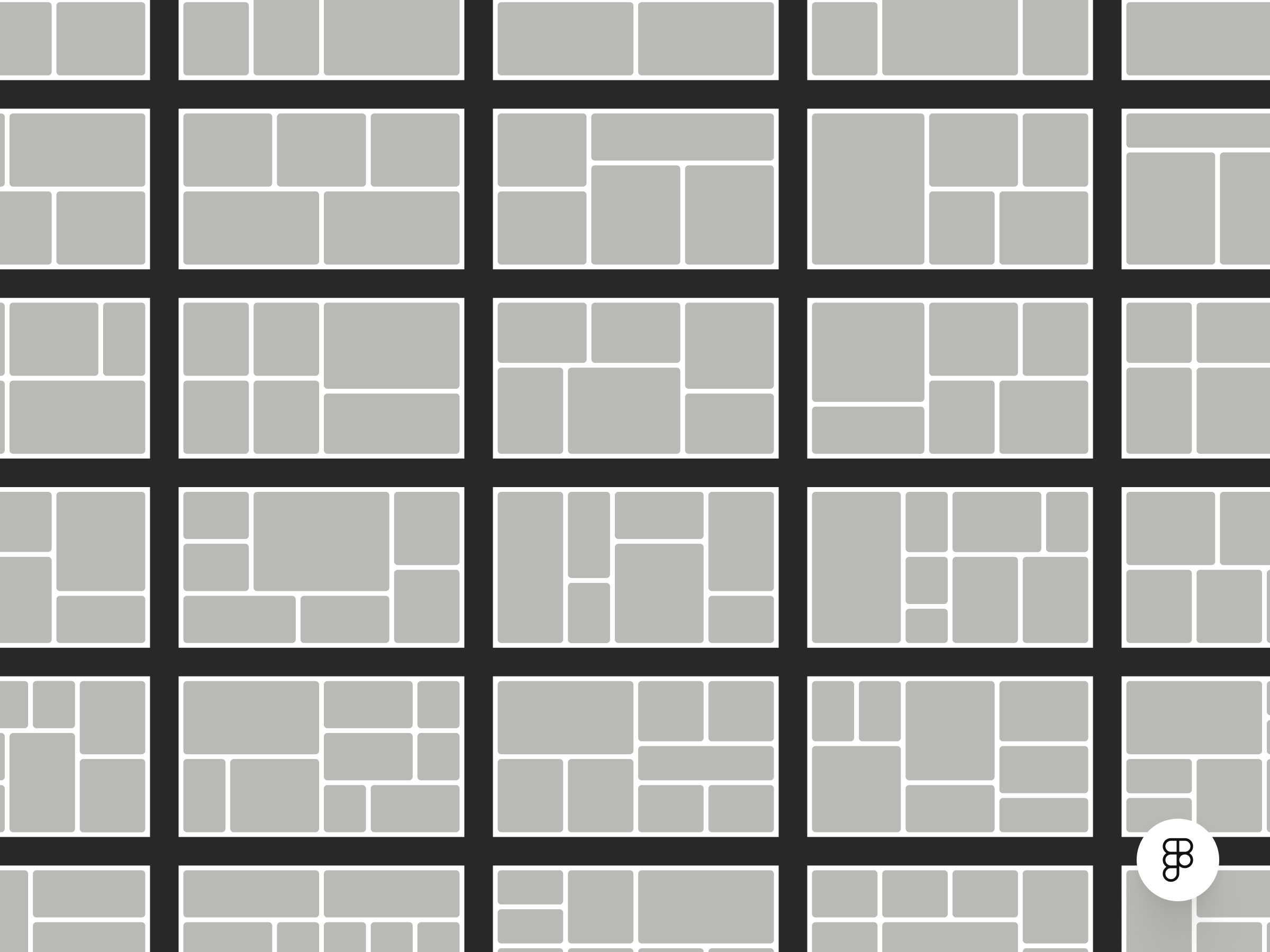 Bento Box Grid Layout Kit