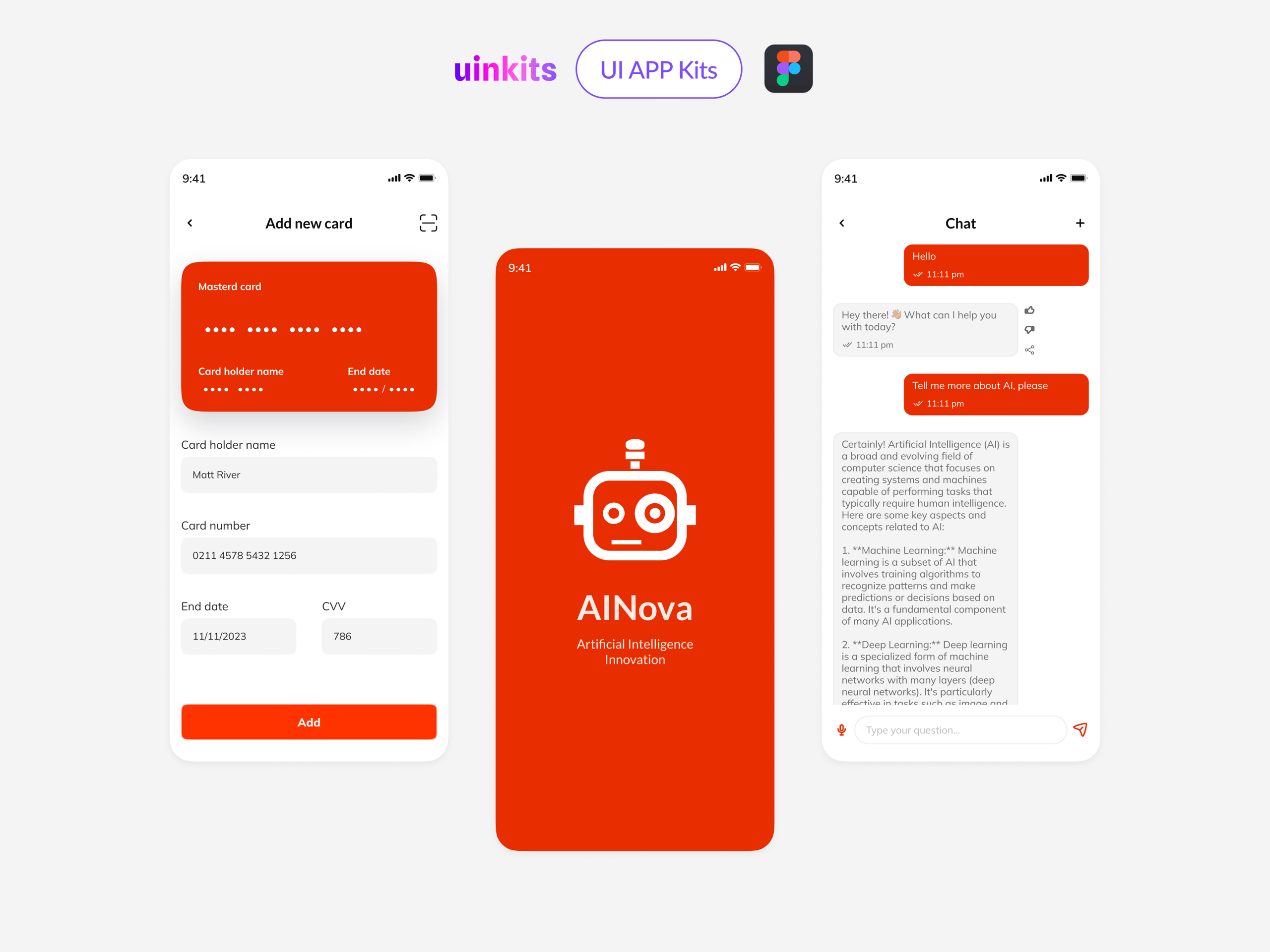 AINova - Online AI Chatbot App