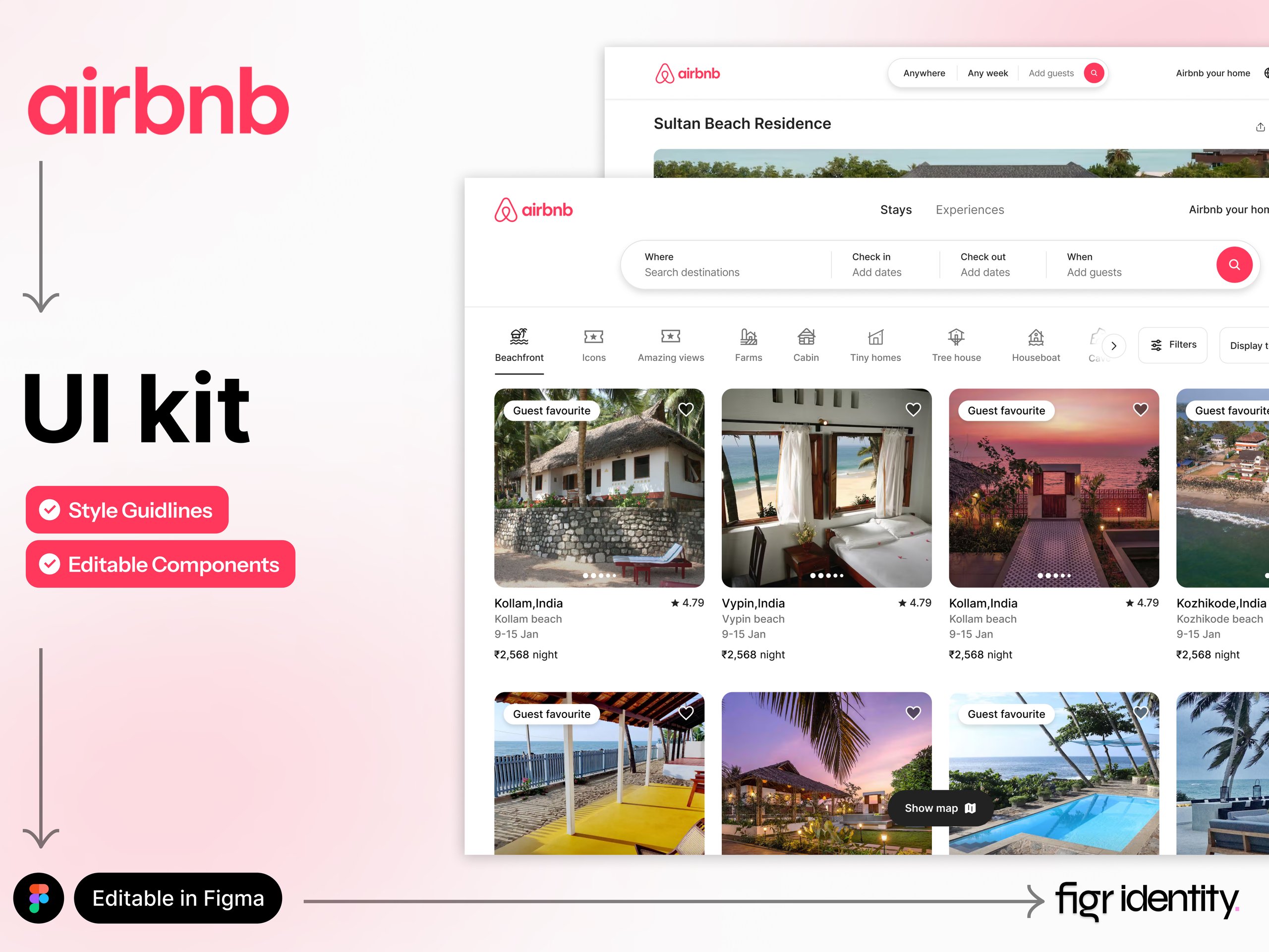 Airbnb UI Kit