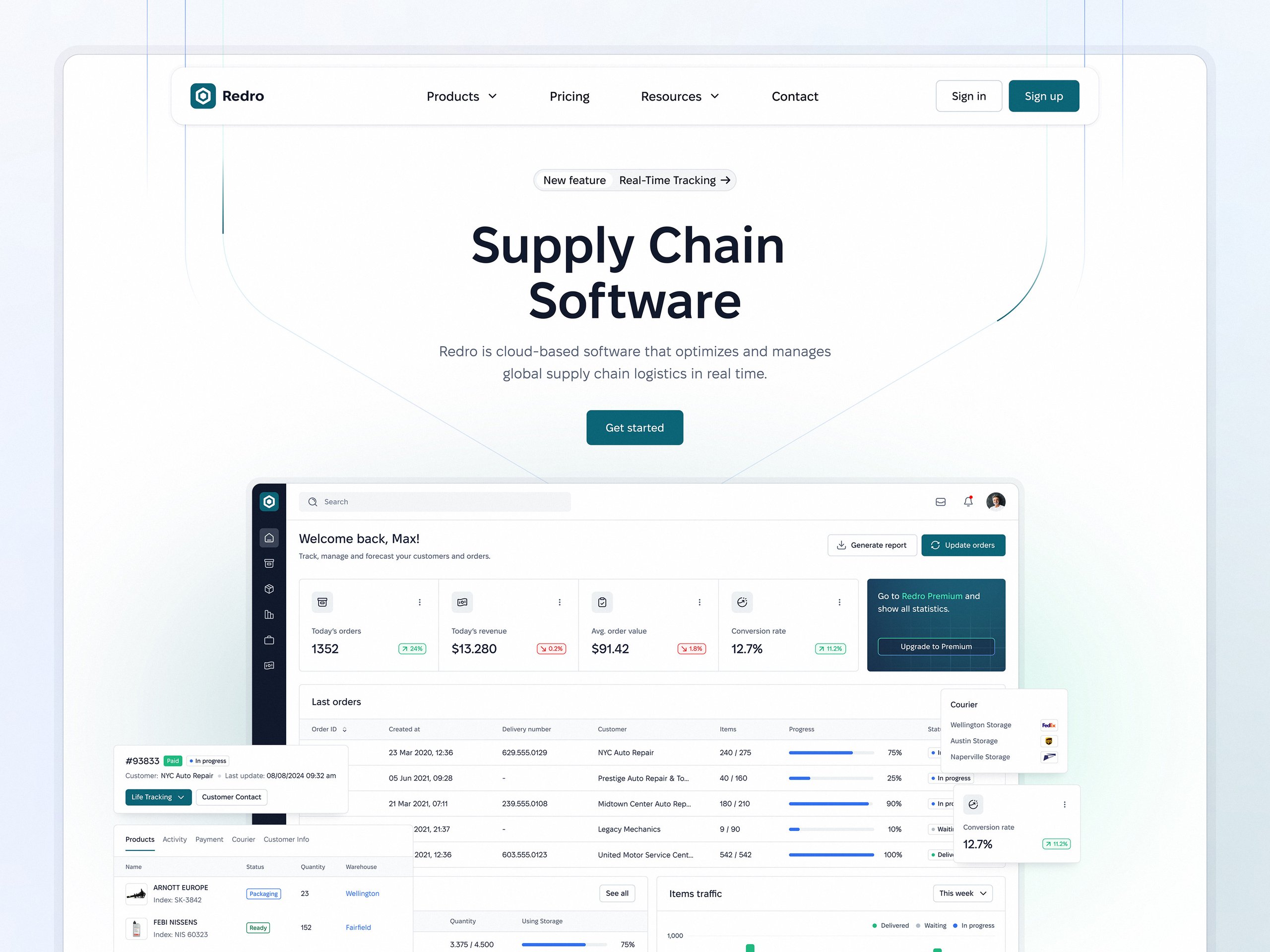 Supply Chain Software - Website