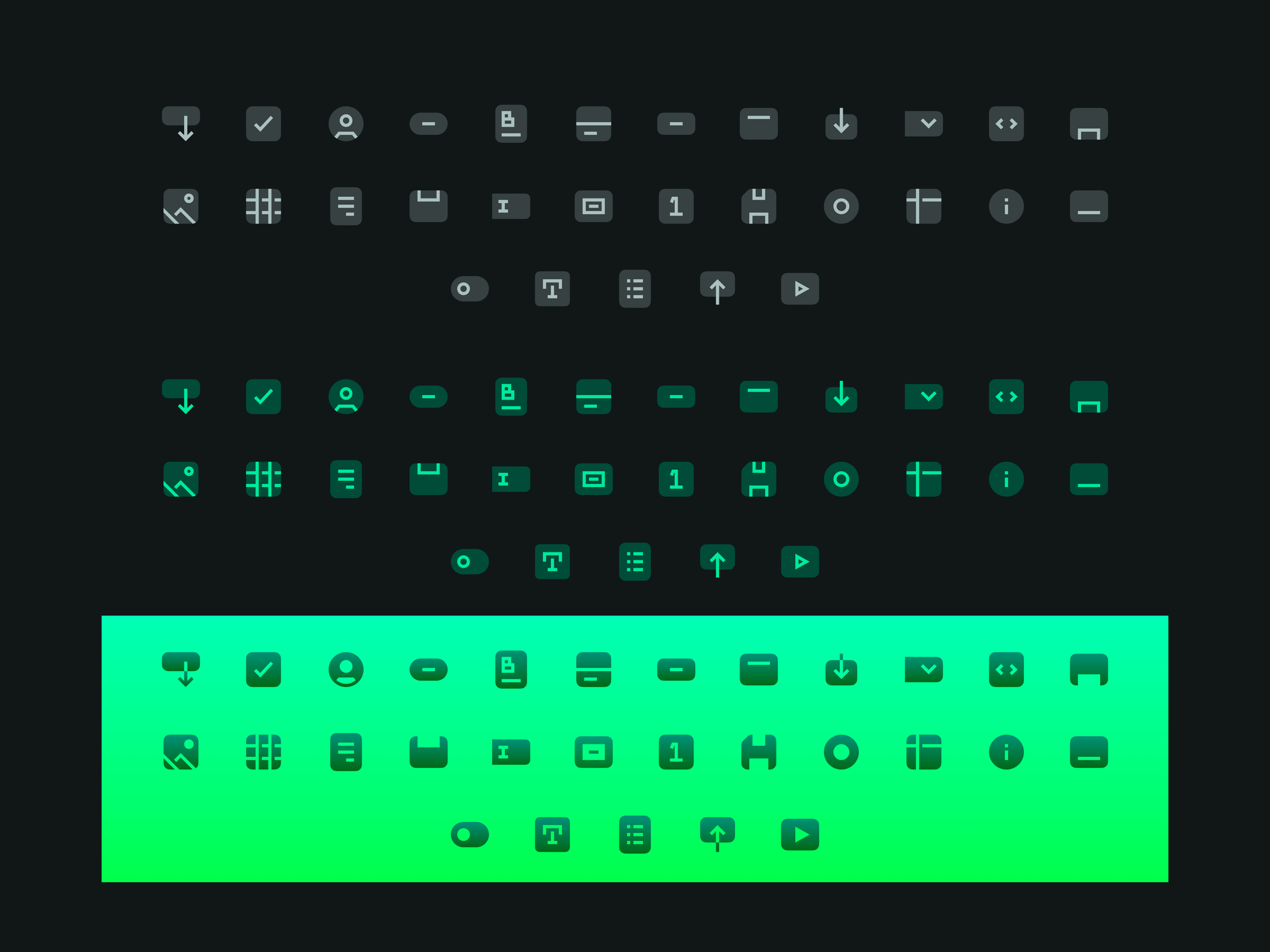 Subtle UI Icons Work-in-Progress