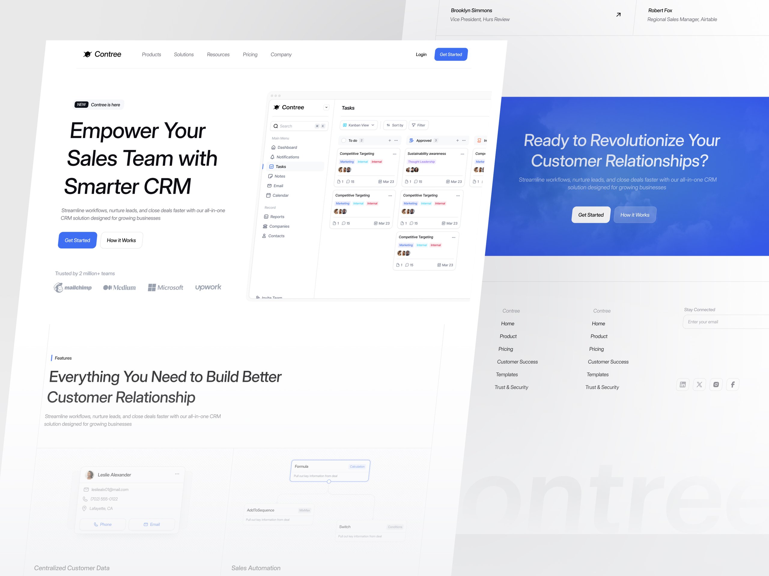 Schedio - CRM Website