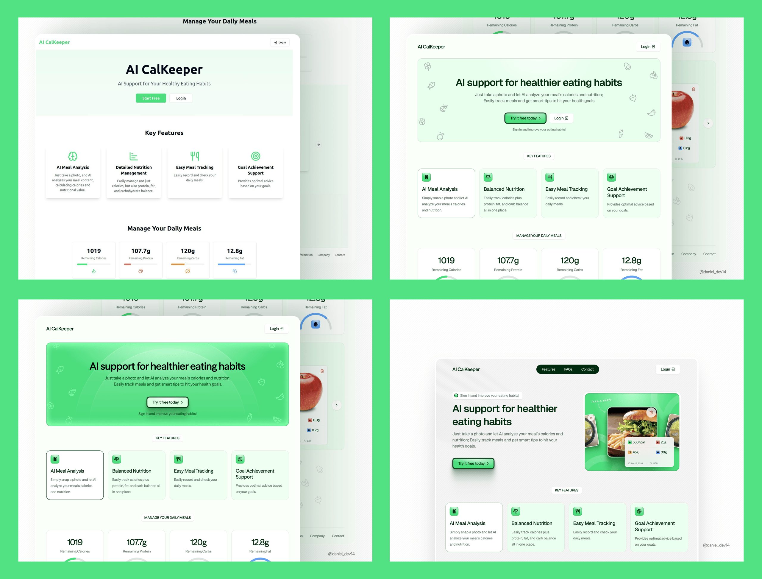 AI CalKeeper Homepage Redesign