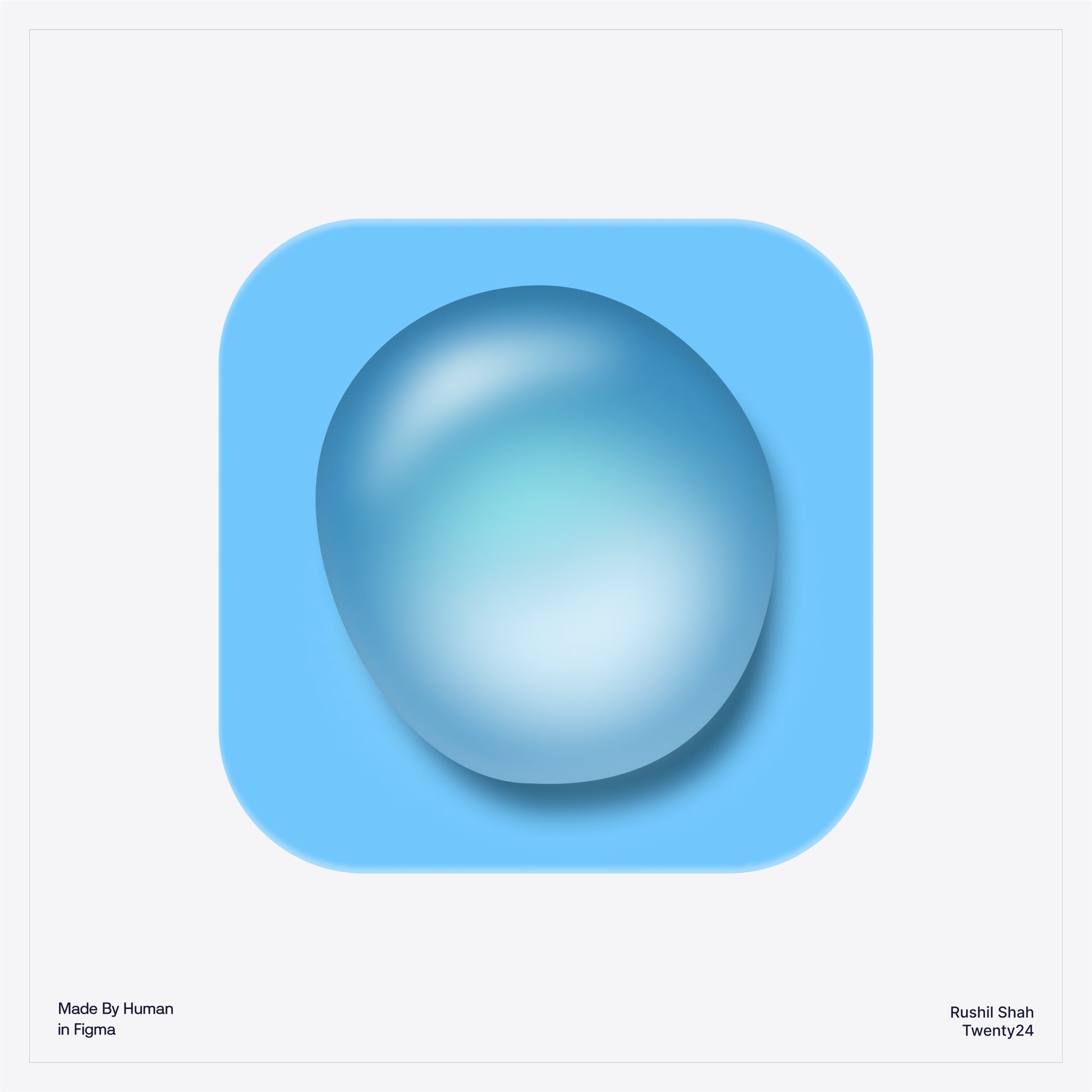water drop app icon