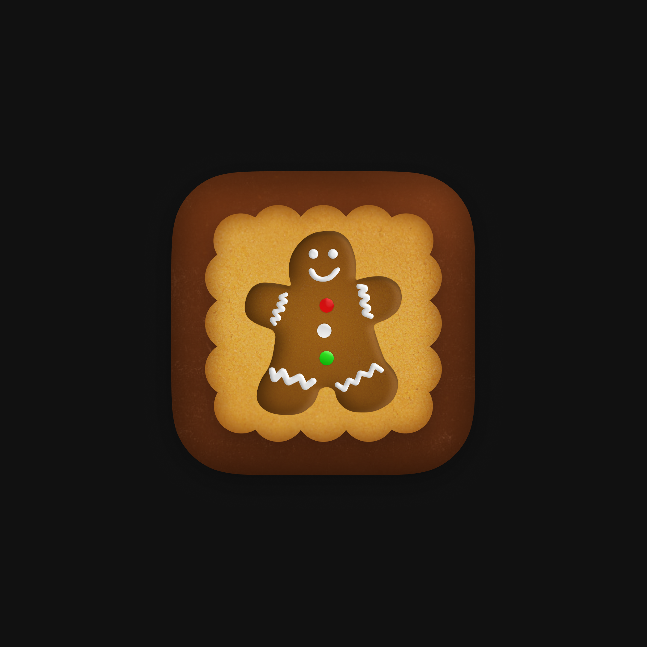 Gingerbread Man App Icon🎄