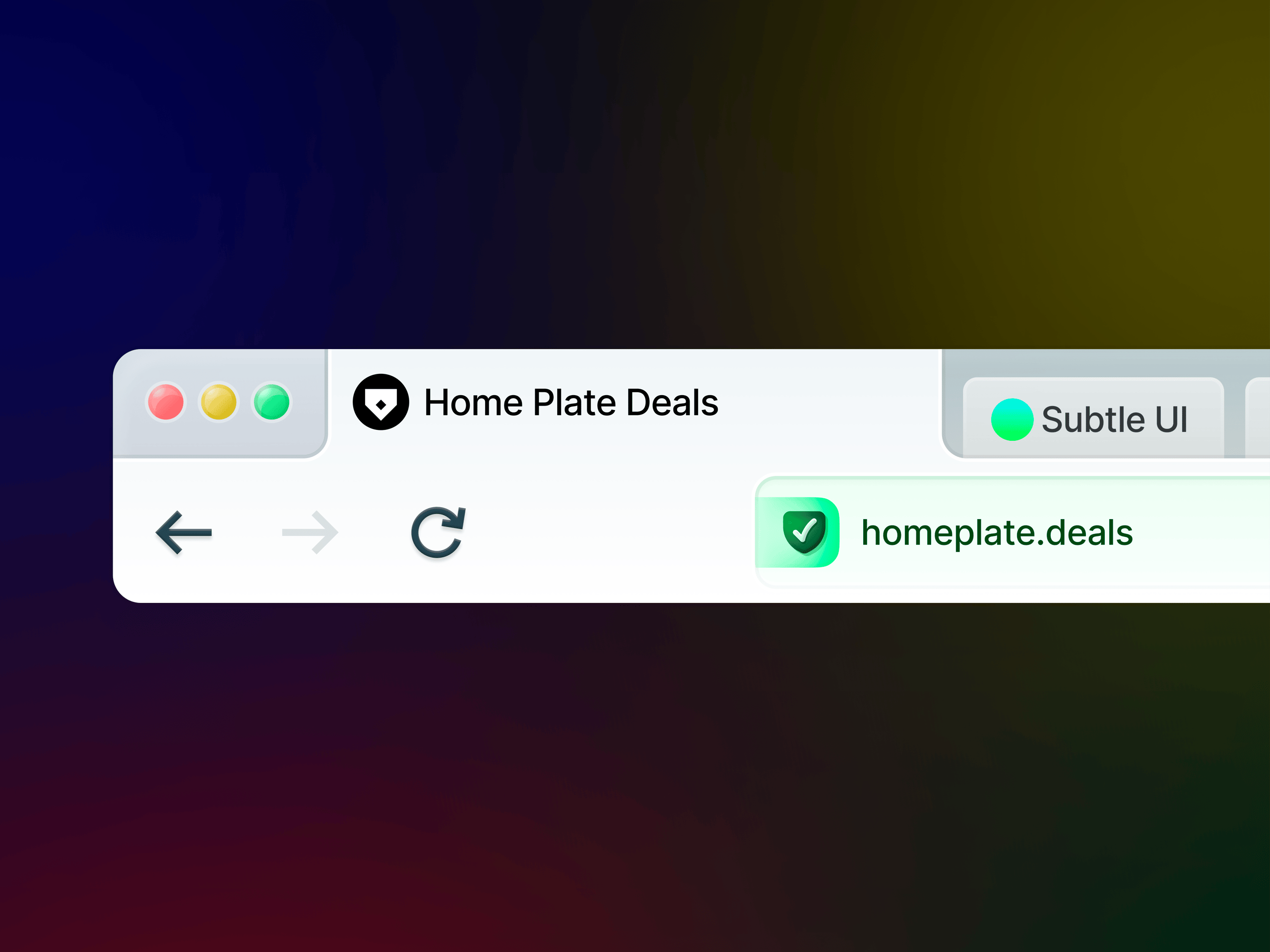 Subtle UI Browser Frame - Light Mode v4