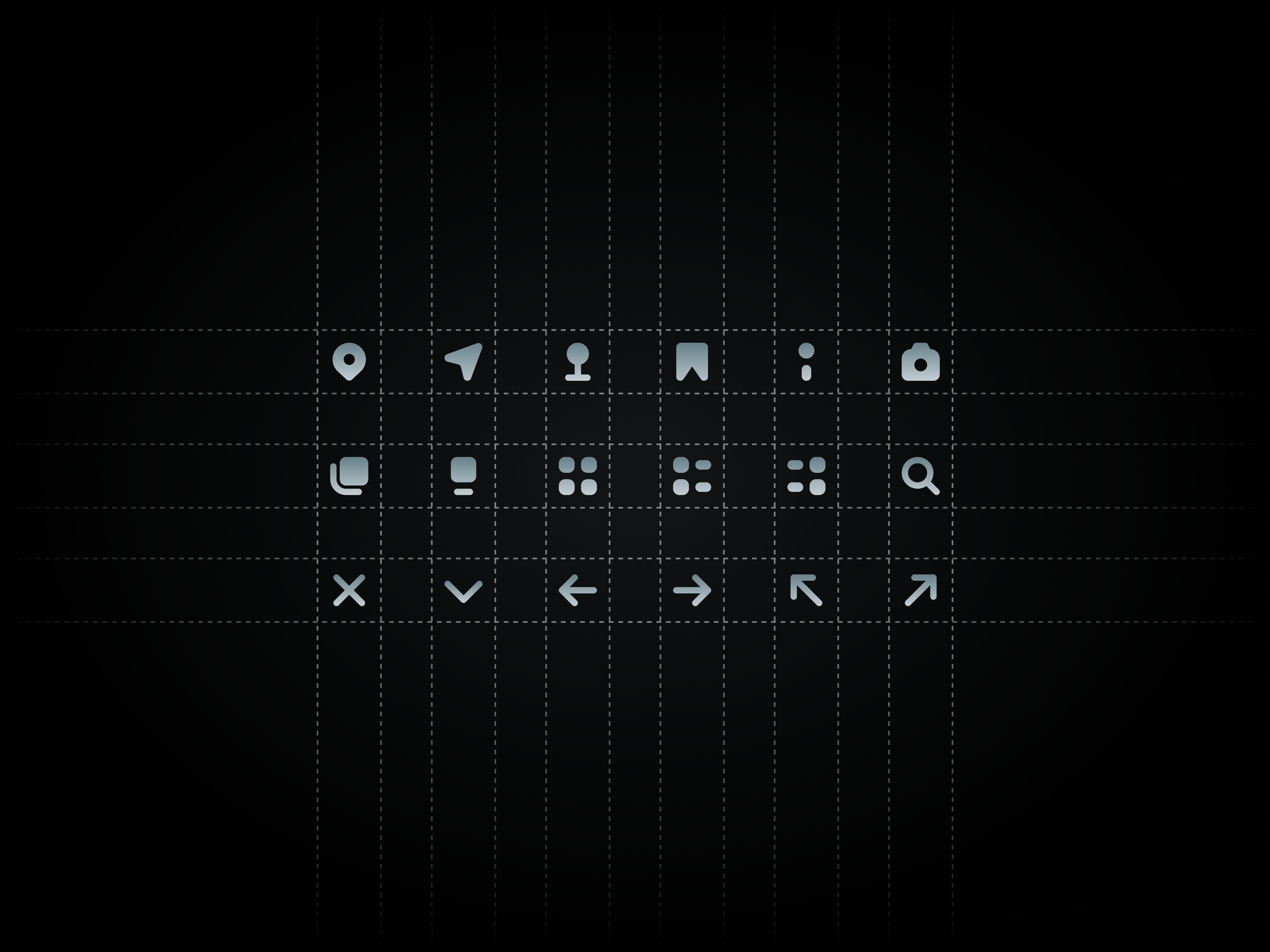 12px Custom Dark Mode Icons