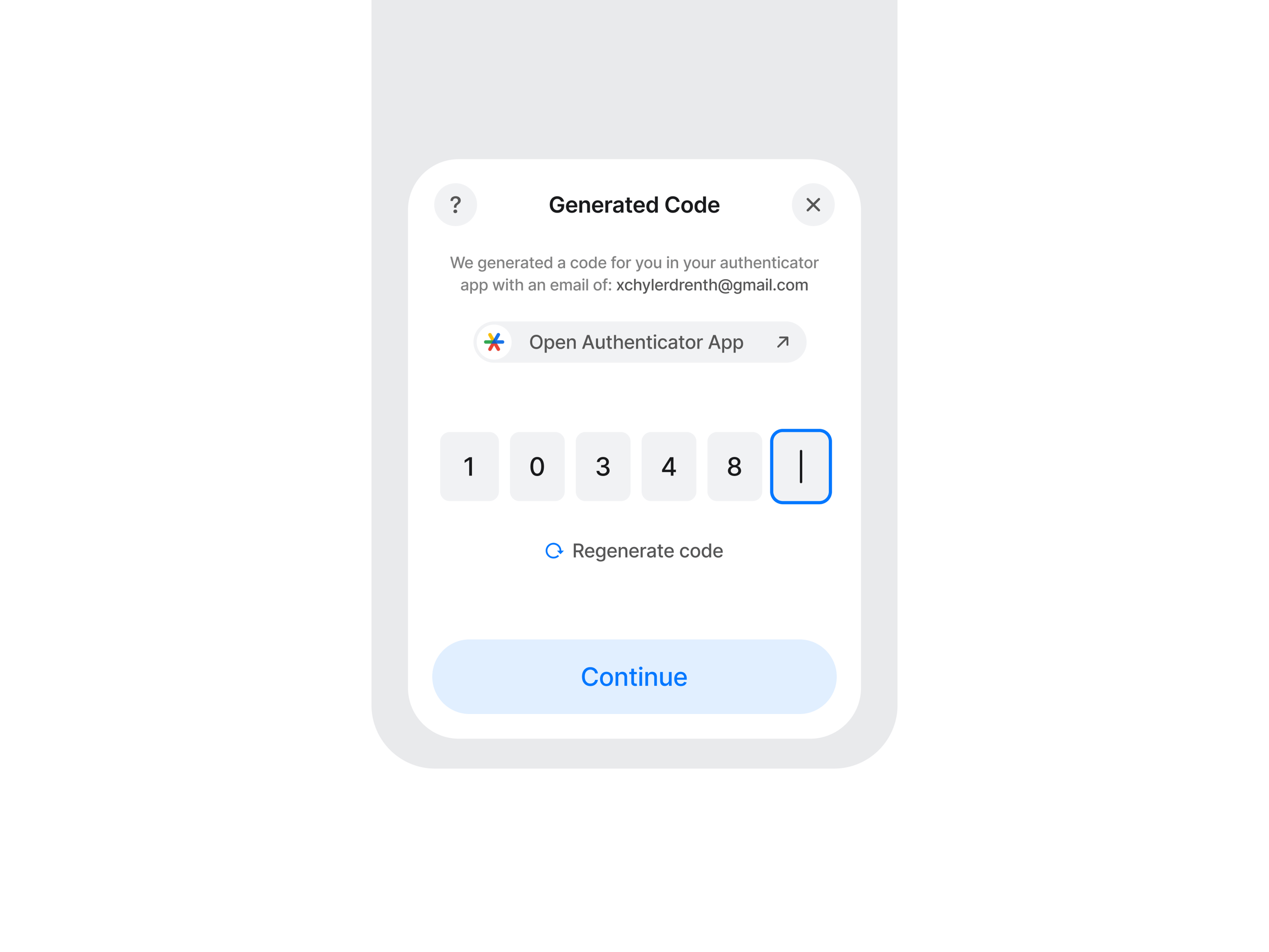 Generate Code