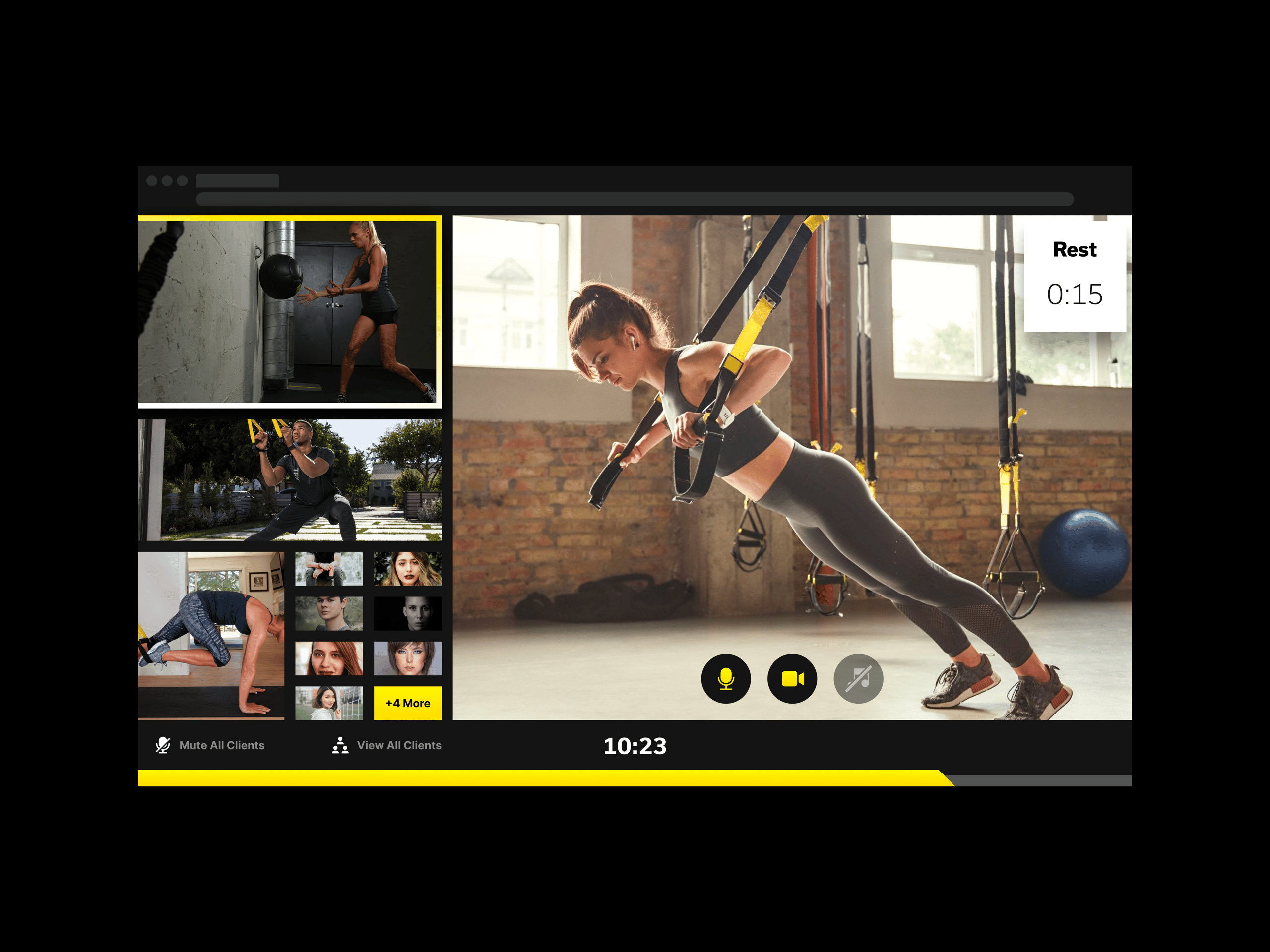 TRX Virtual Training Platform