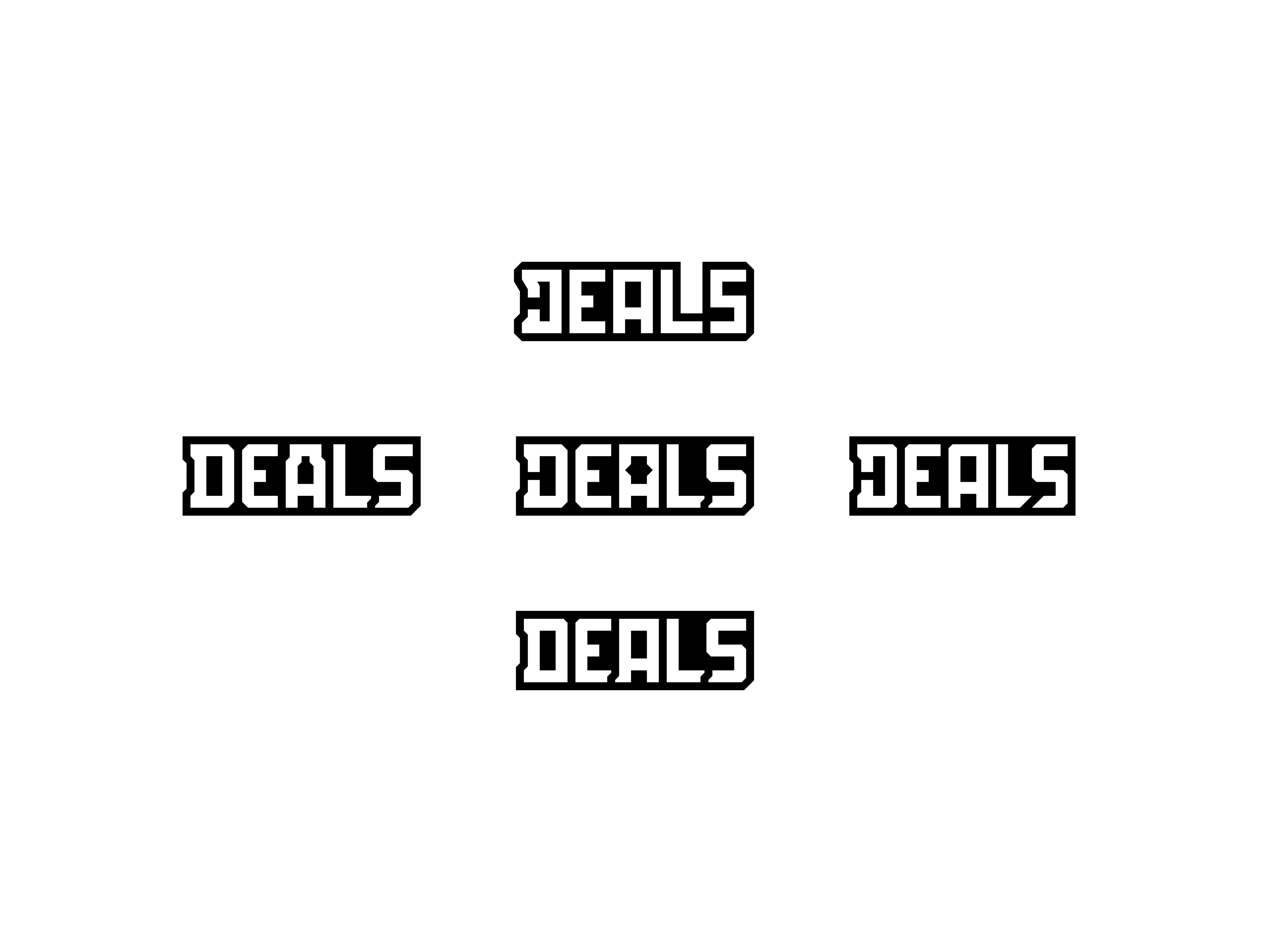 Home Plate Deals Wordmark Drafts - Part 2
