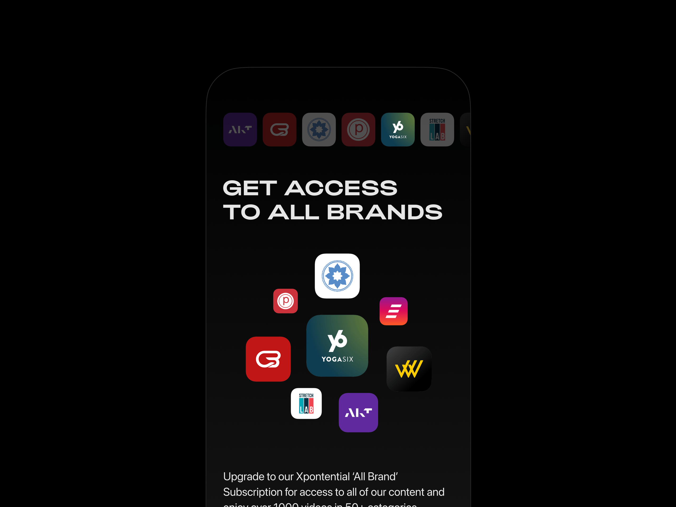Upsell iOS Screen