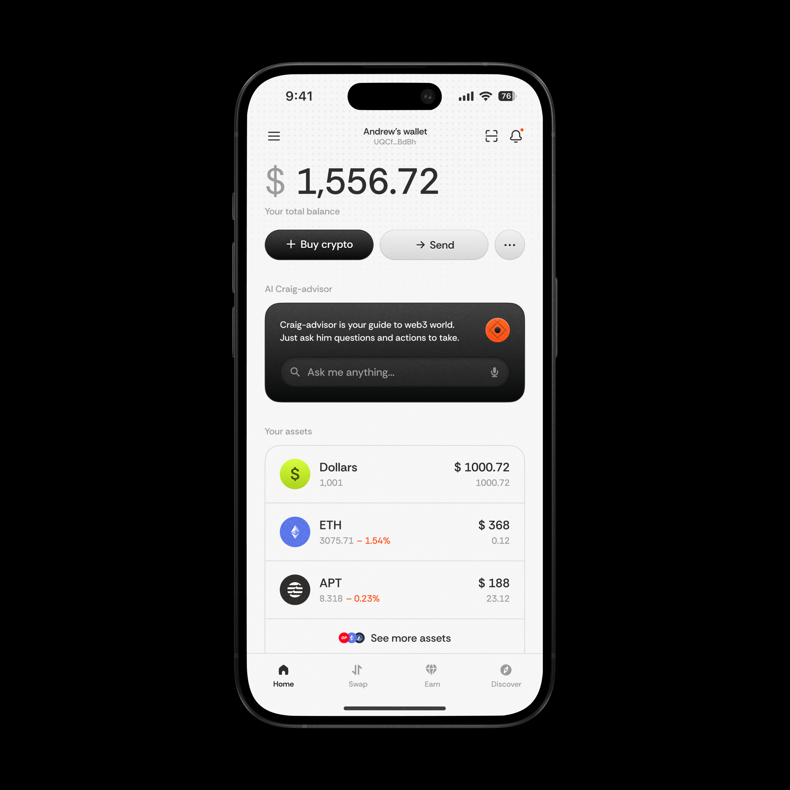 Web3 wallet app