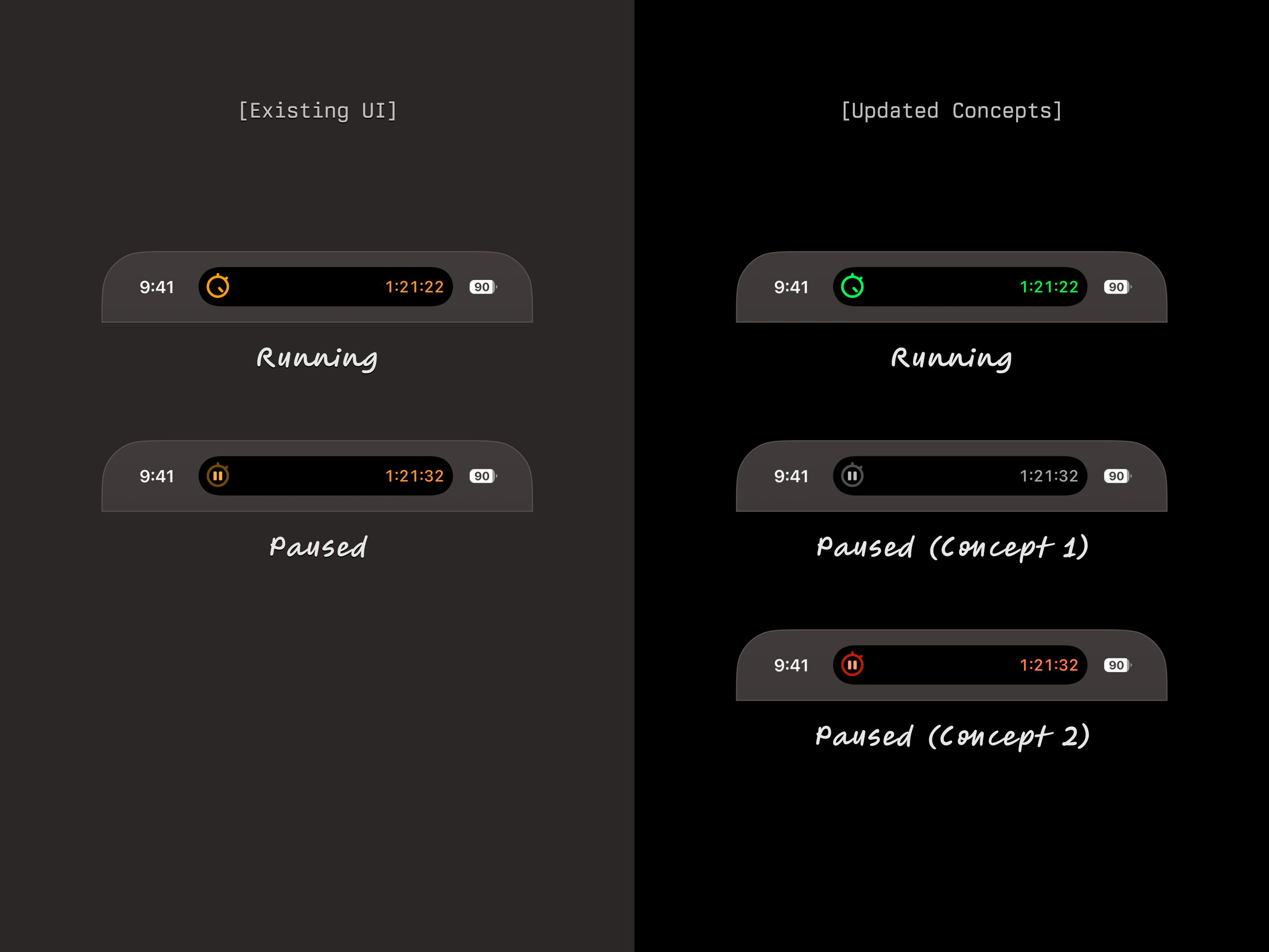 Apple iOS 26 Stopwatch Dynamic Island Improvement Concepts