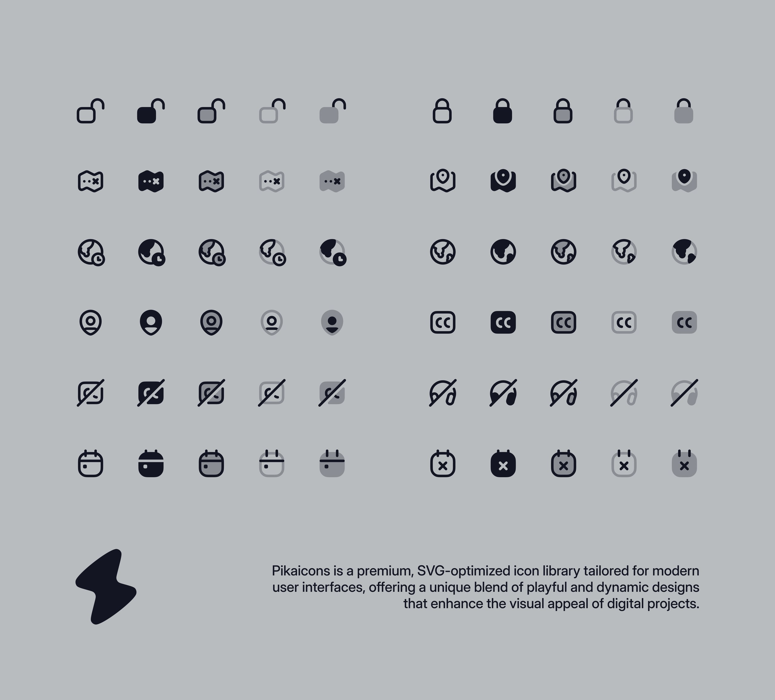 New icons added to Pikaicons