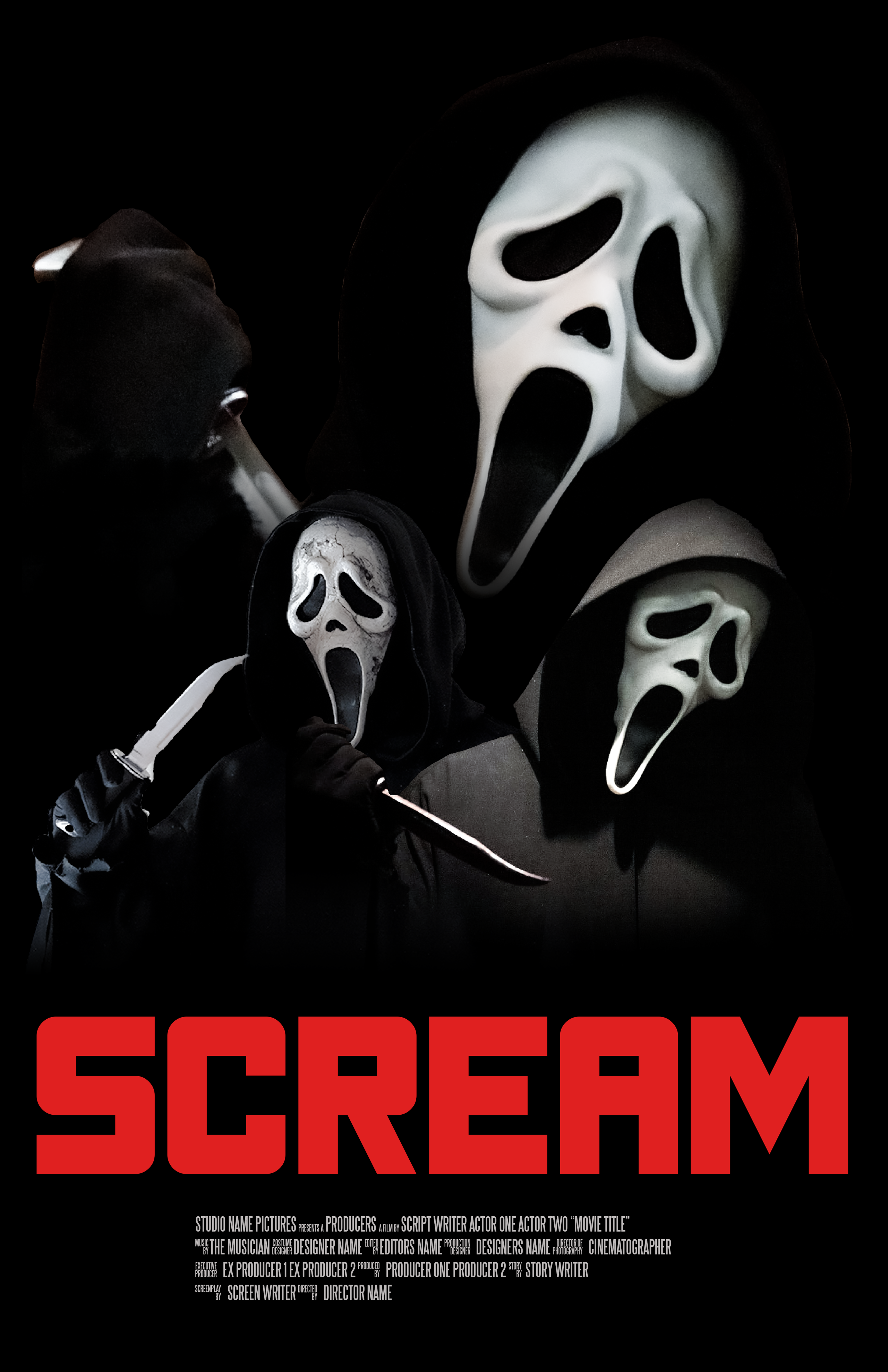 Scream Ghostface Poster
