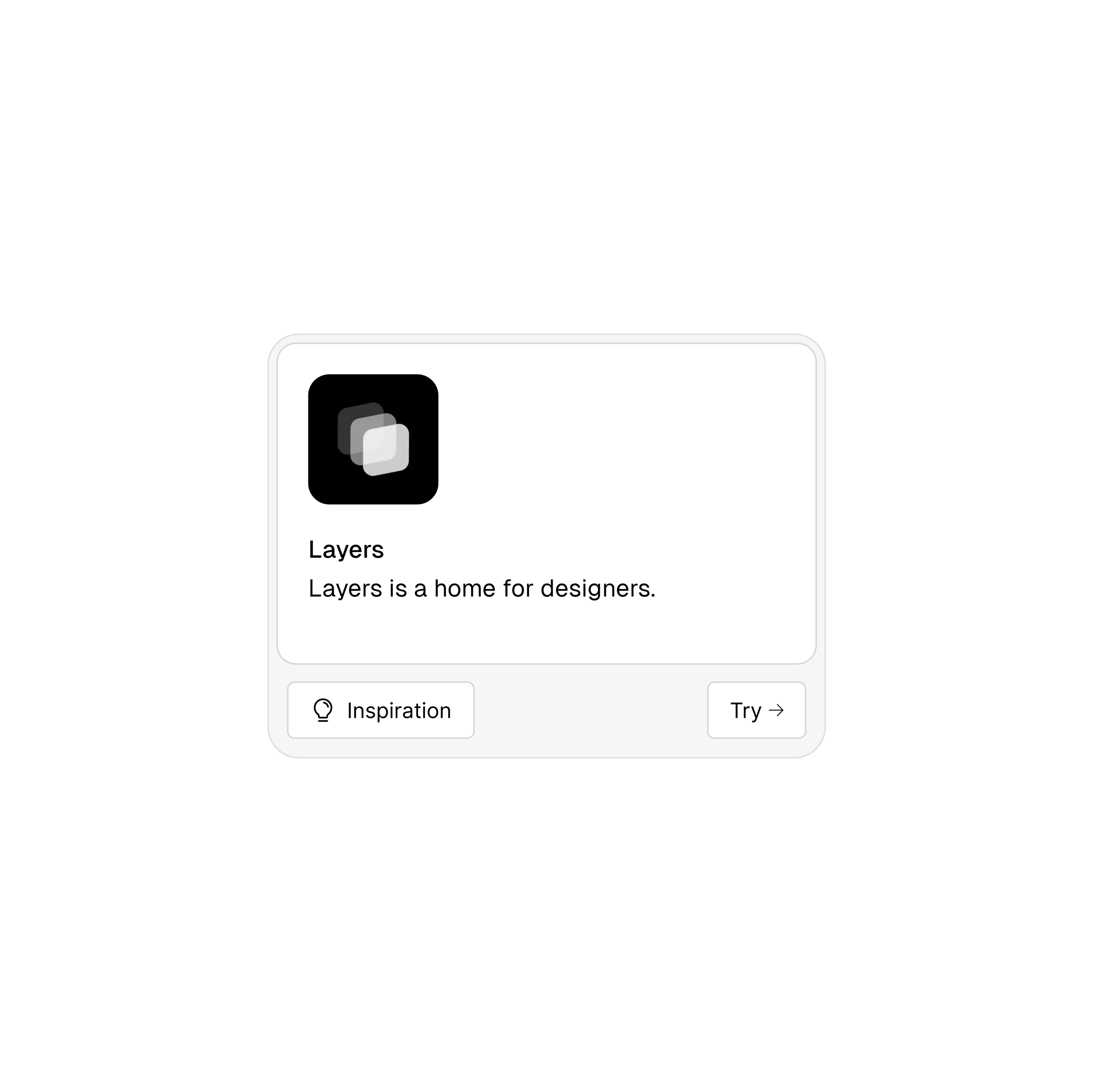 Card design for Good Design Tools
