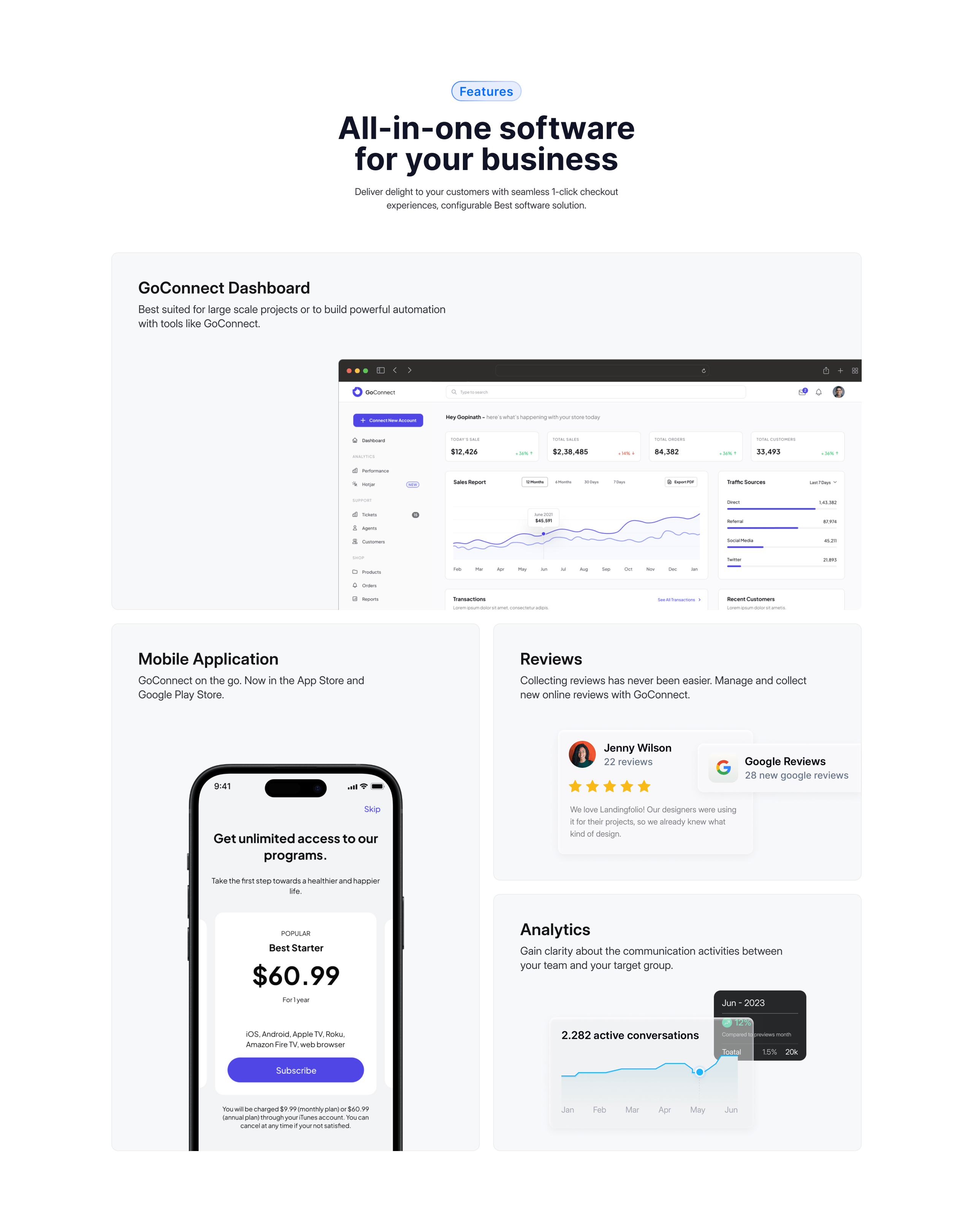 Bento Design - Landing page
