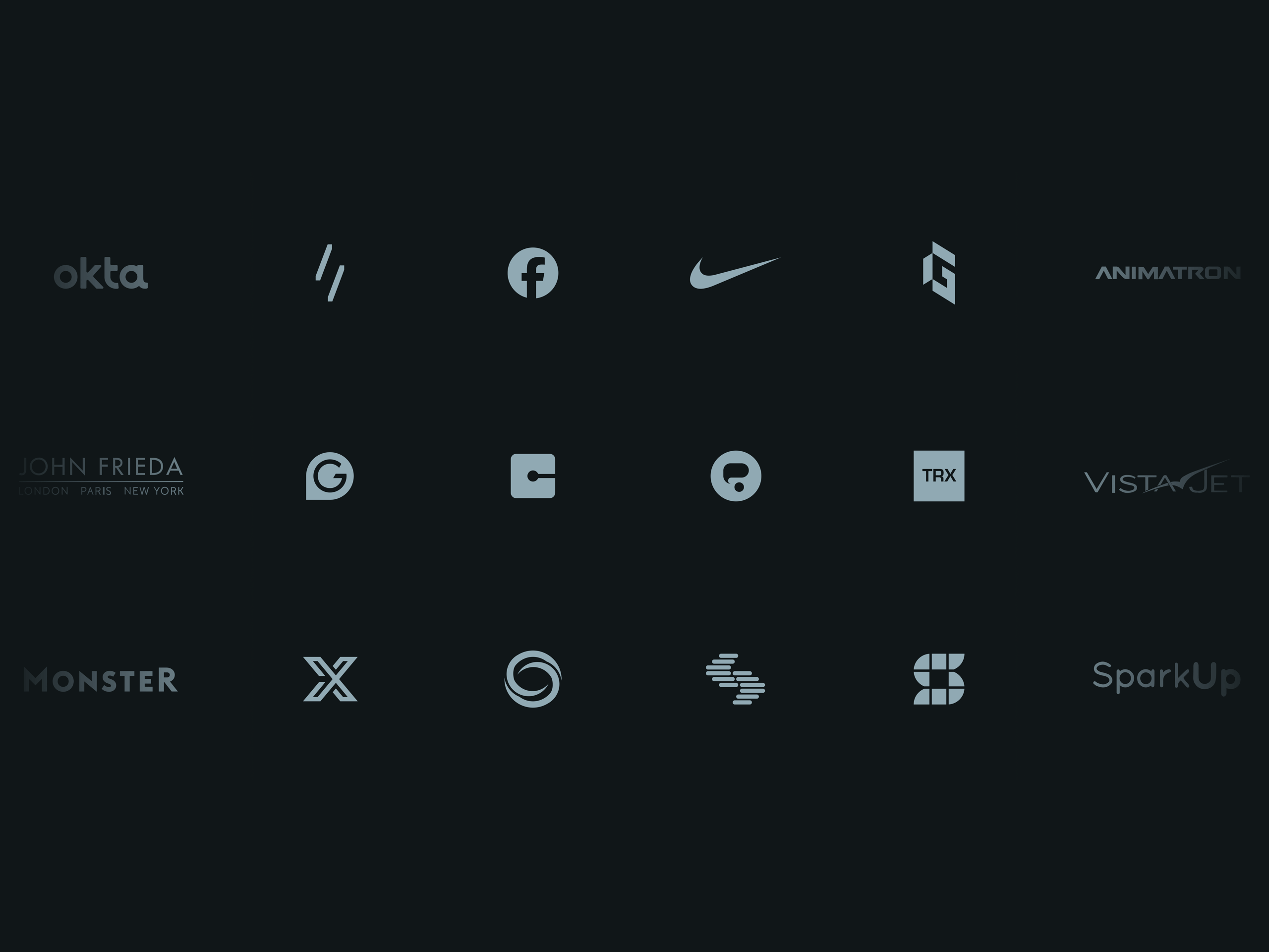 Personal Site Animated Logo Carousel