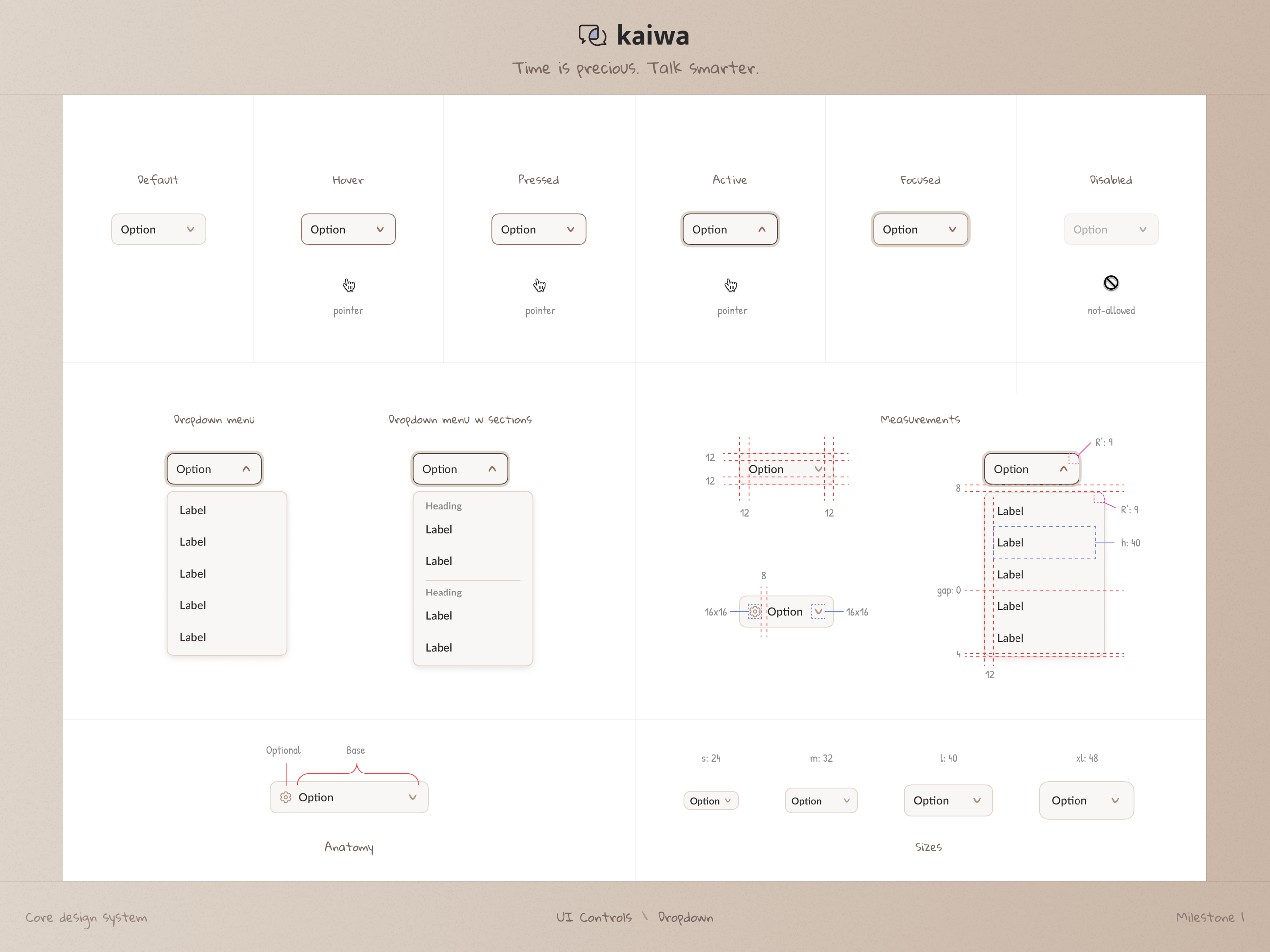 Design system chunks