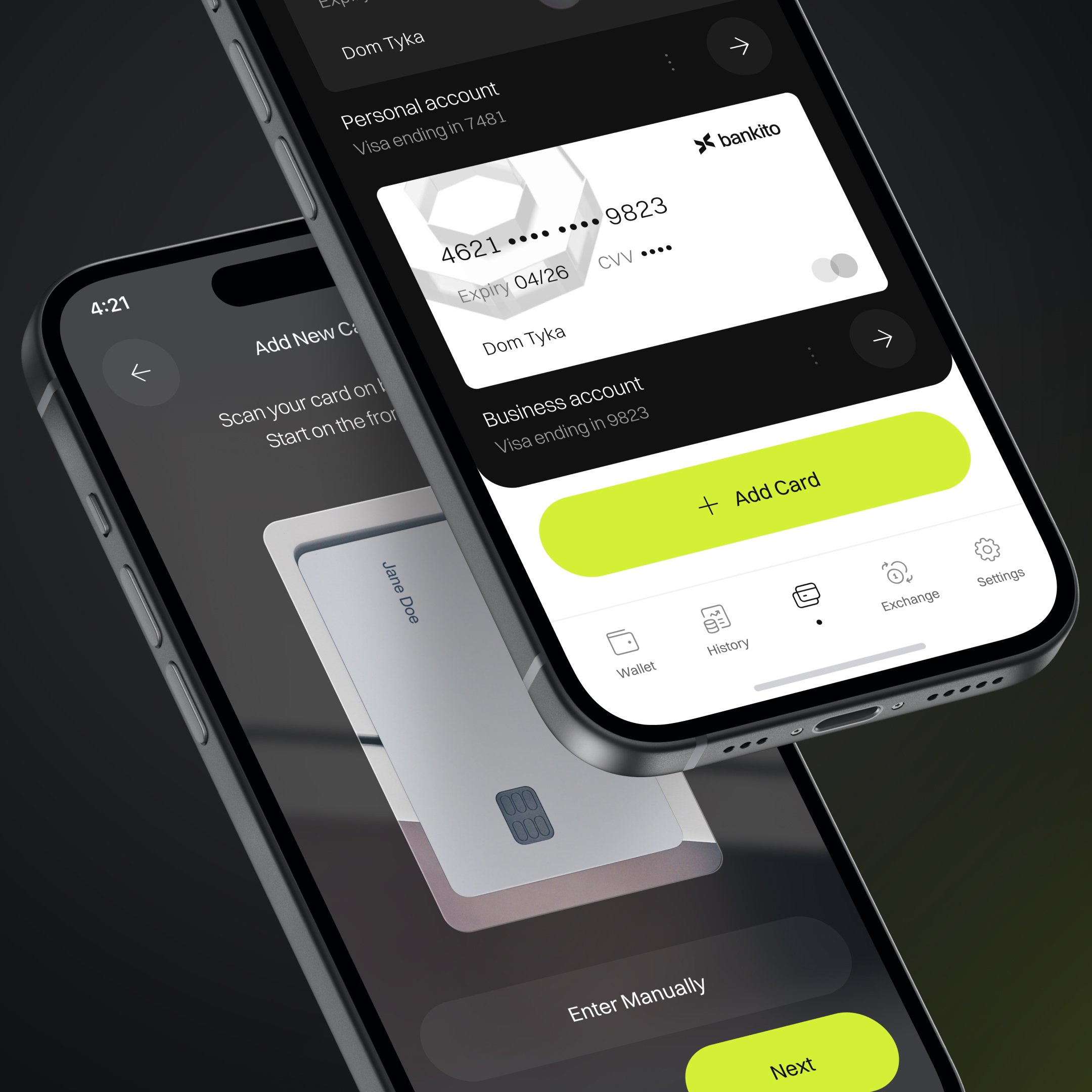 bankito - card management