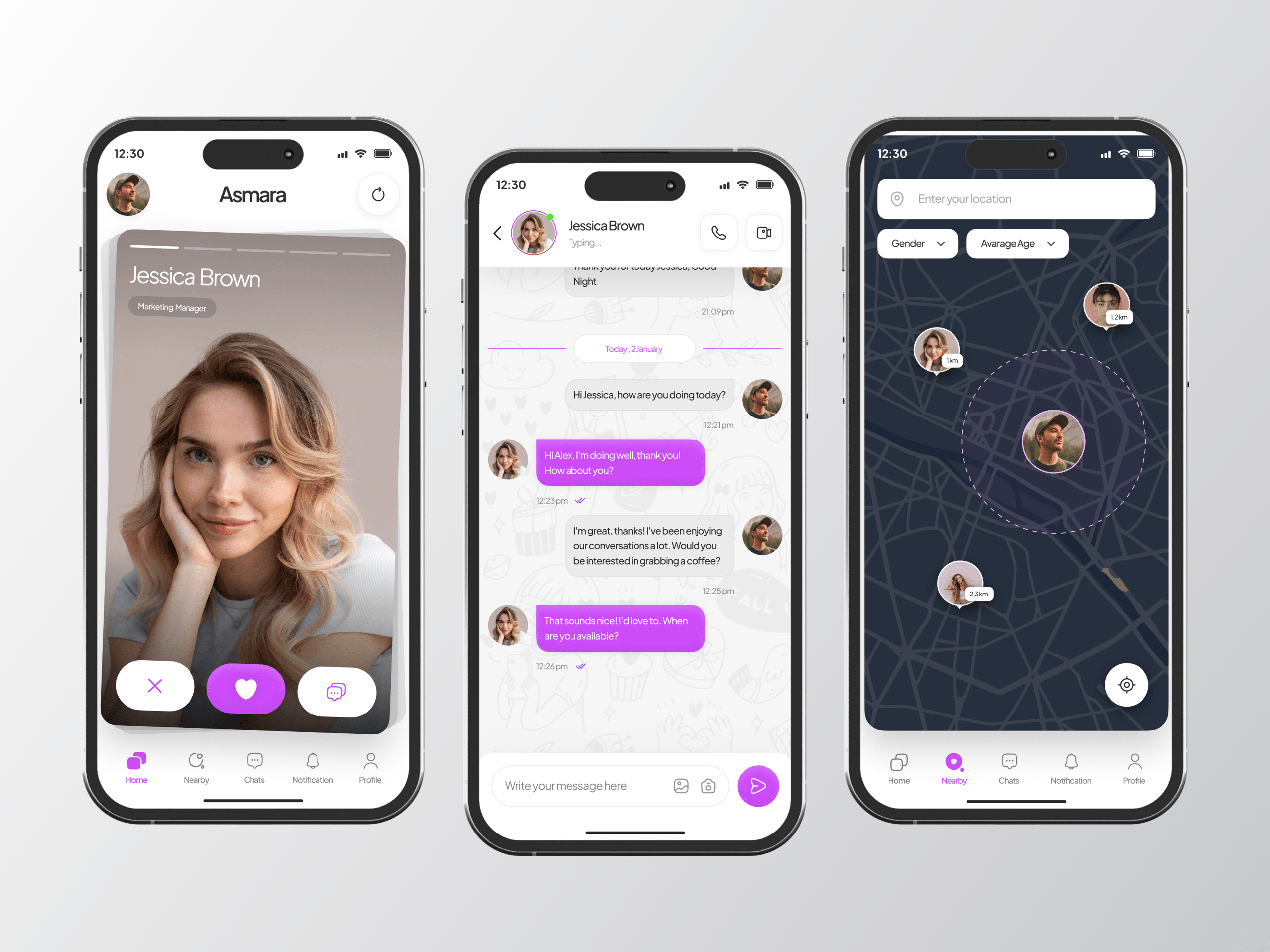 Asmara - Dating Mobile App