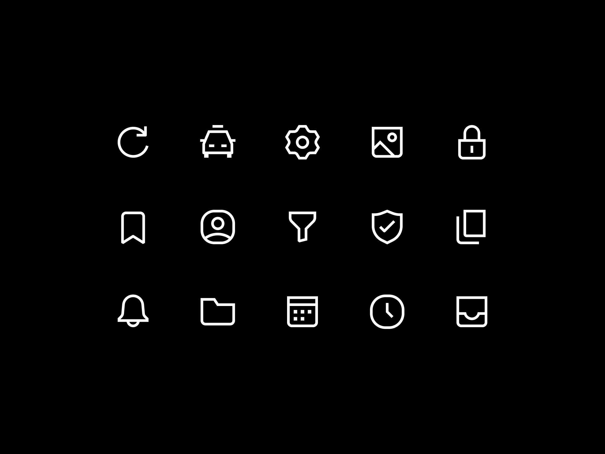 Travel Icons V2