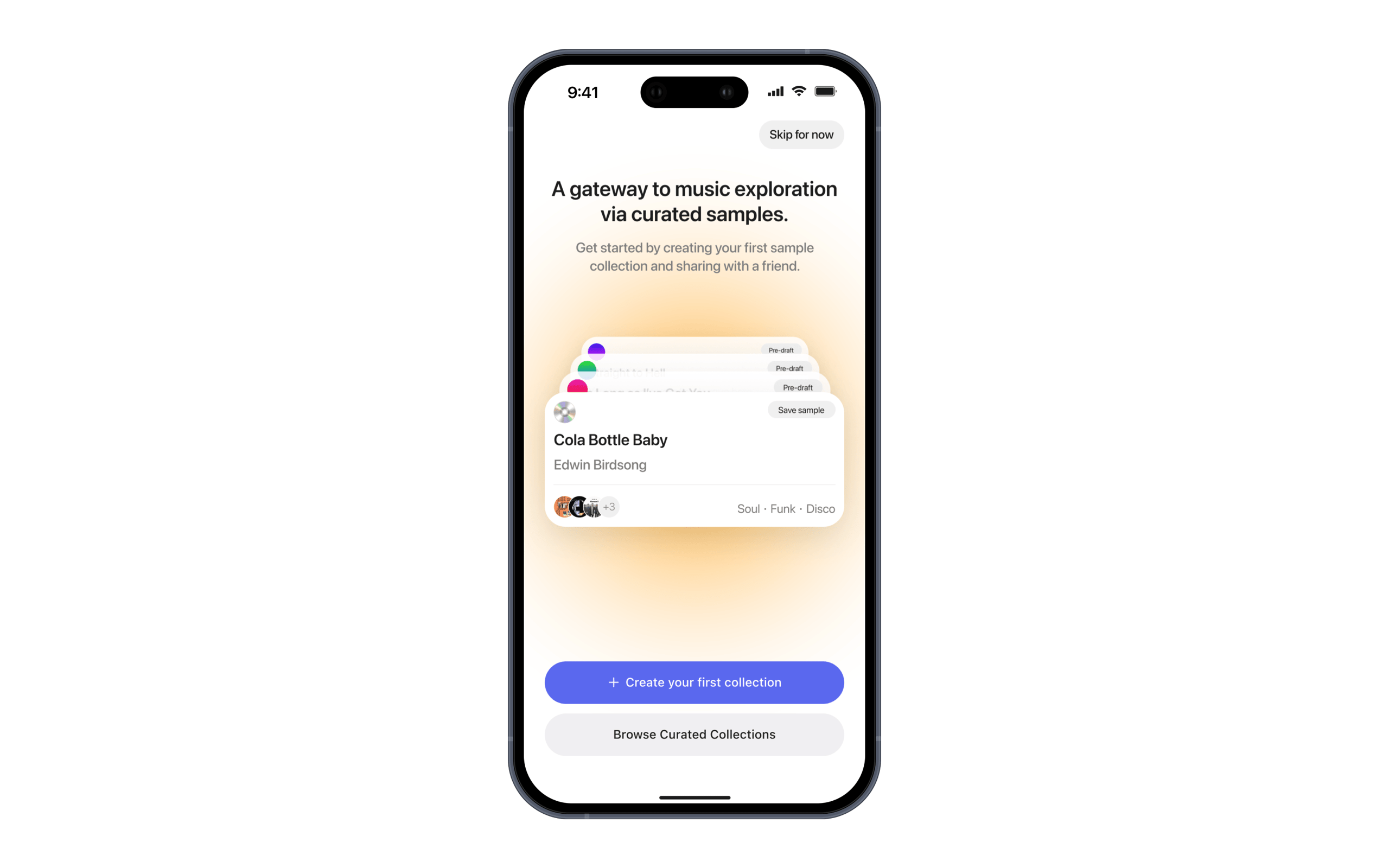 Sampl App Concept