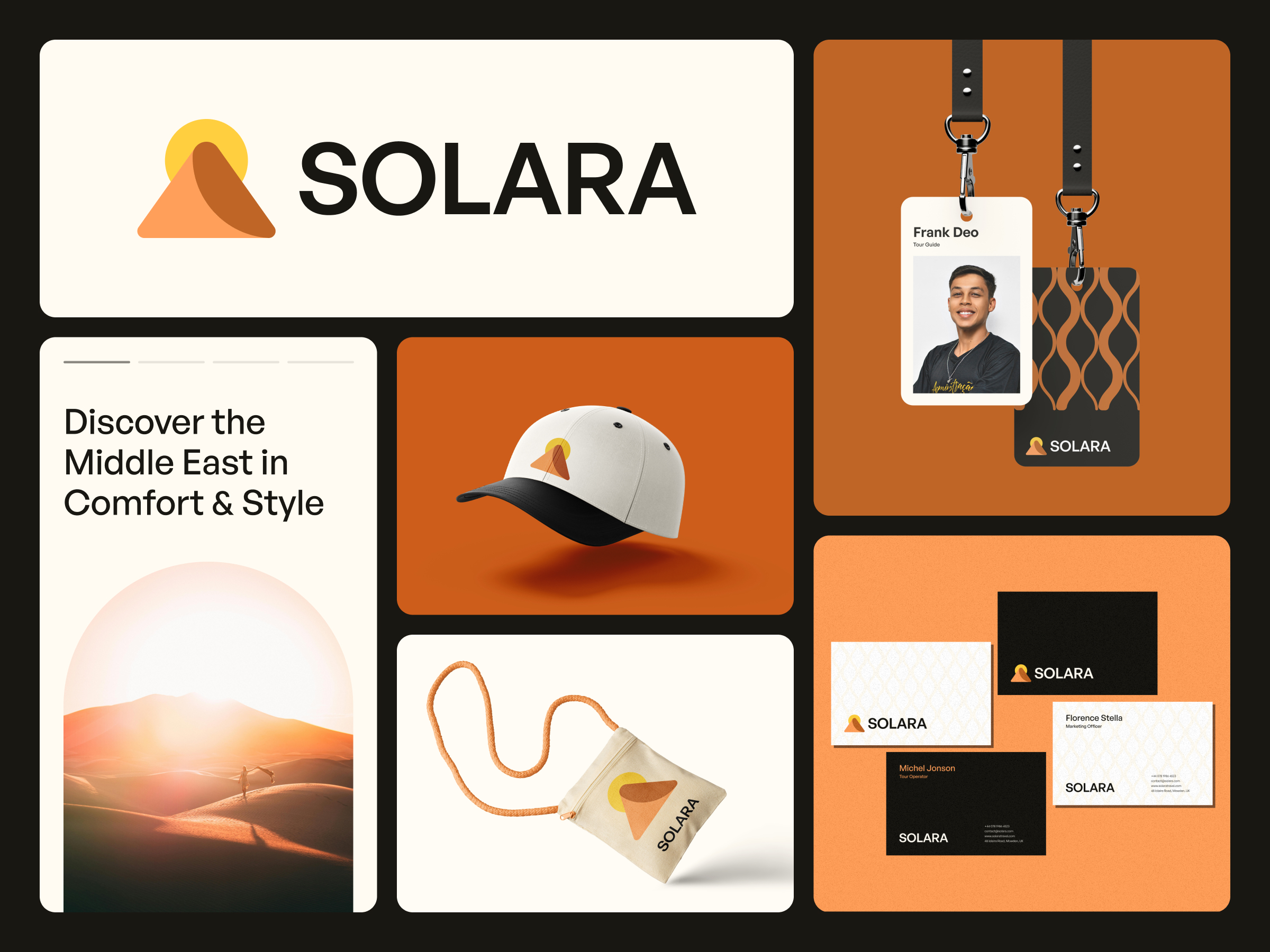 SOLARA | Travel Logo, Brand Identity & Branding
