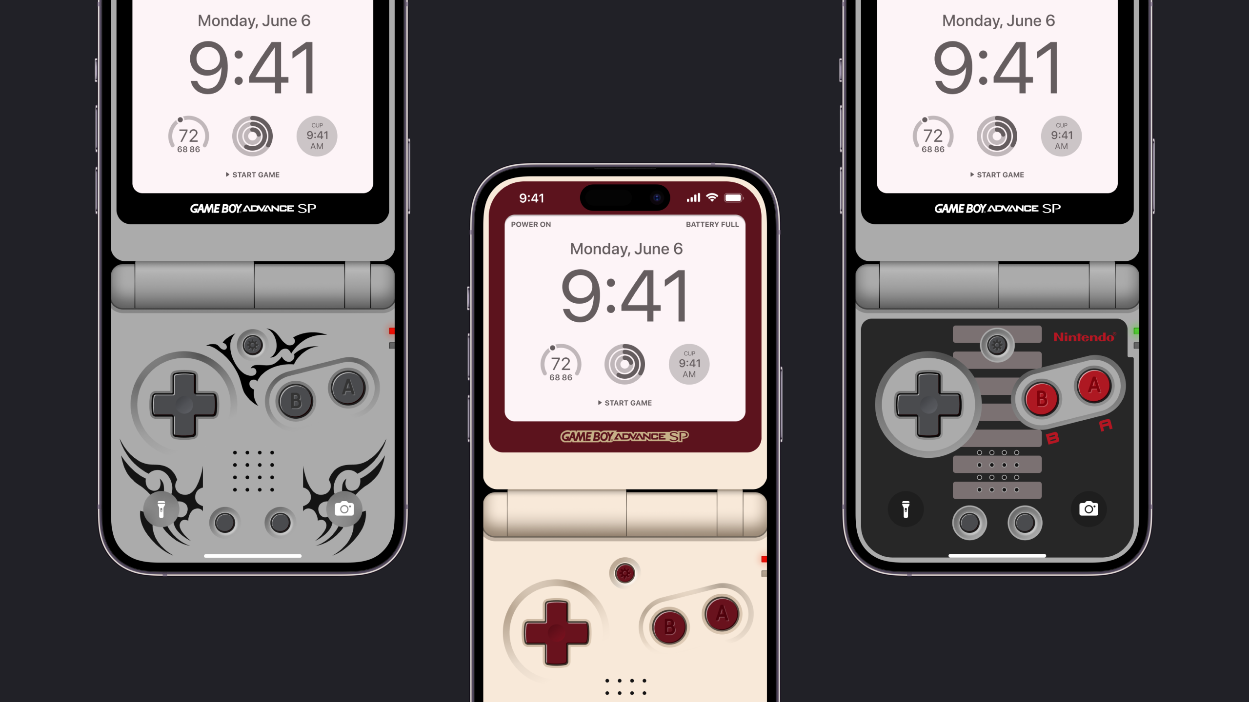 GameBoy Advance SP - Wallpaper Collection (Special Editions)