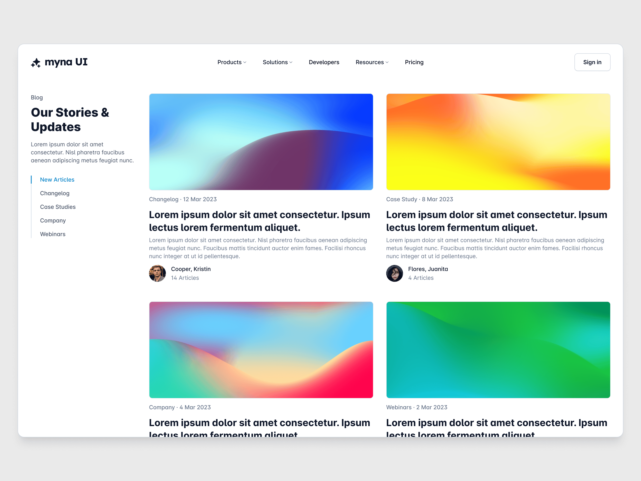 Blog Lists