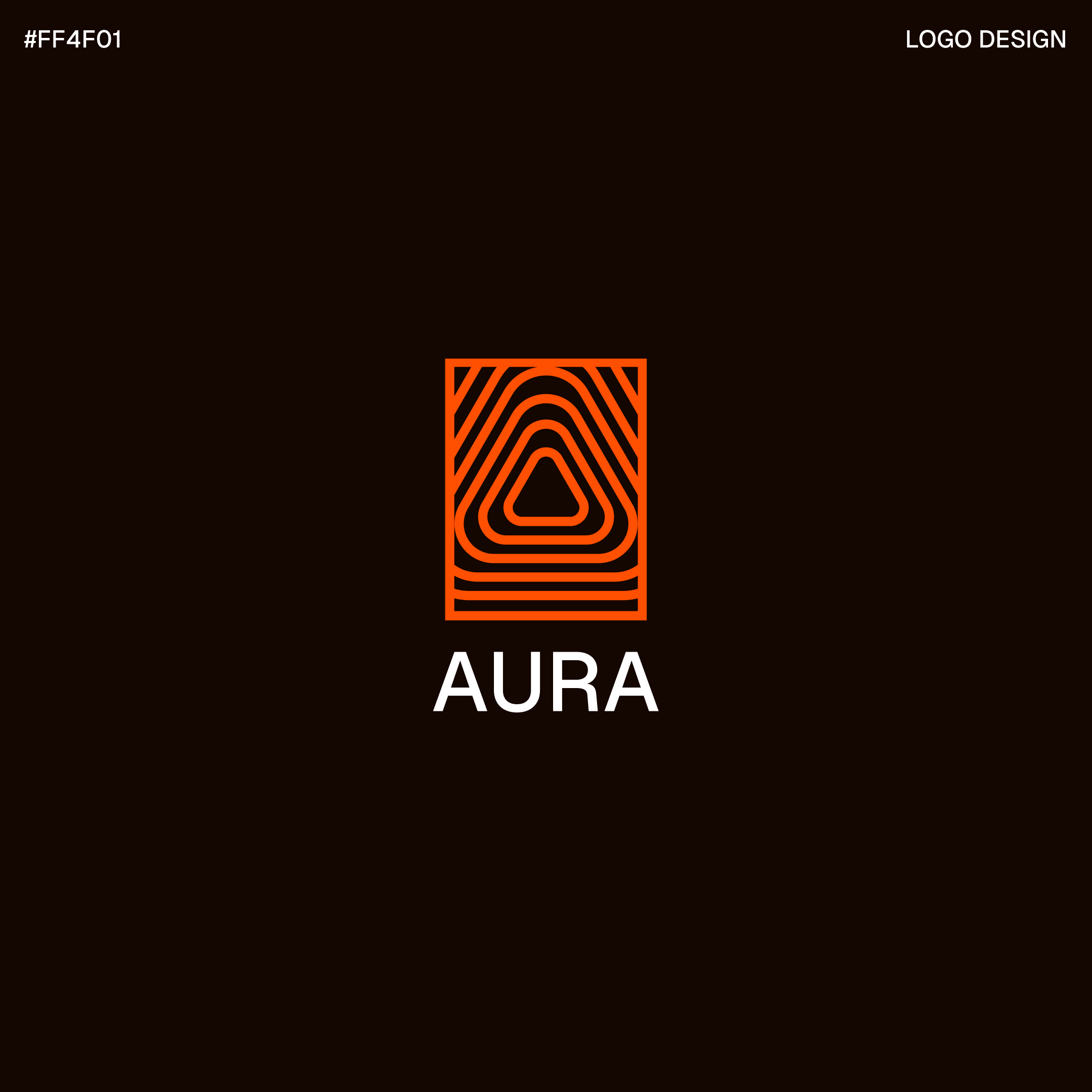 AURA - Logo design 
