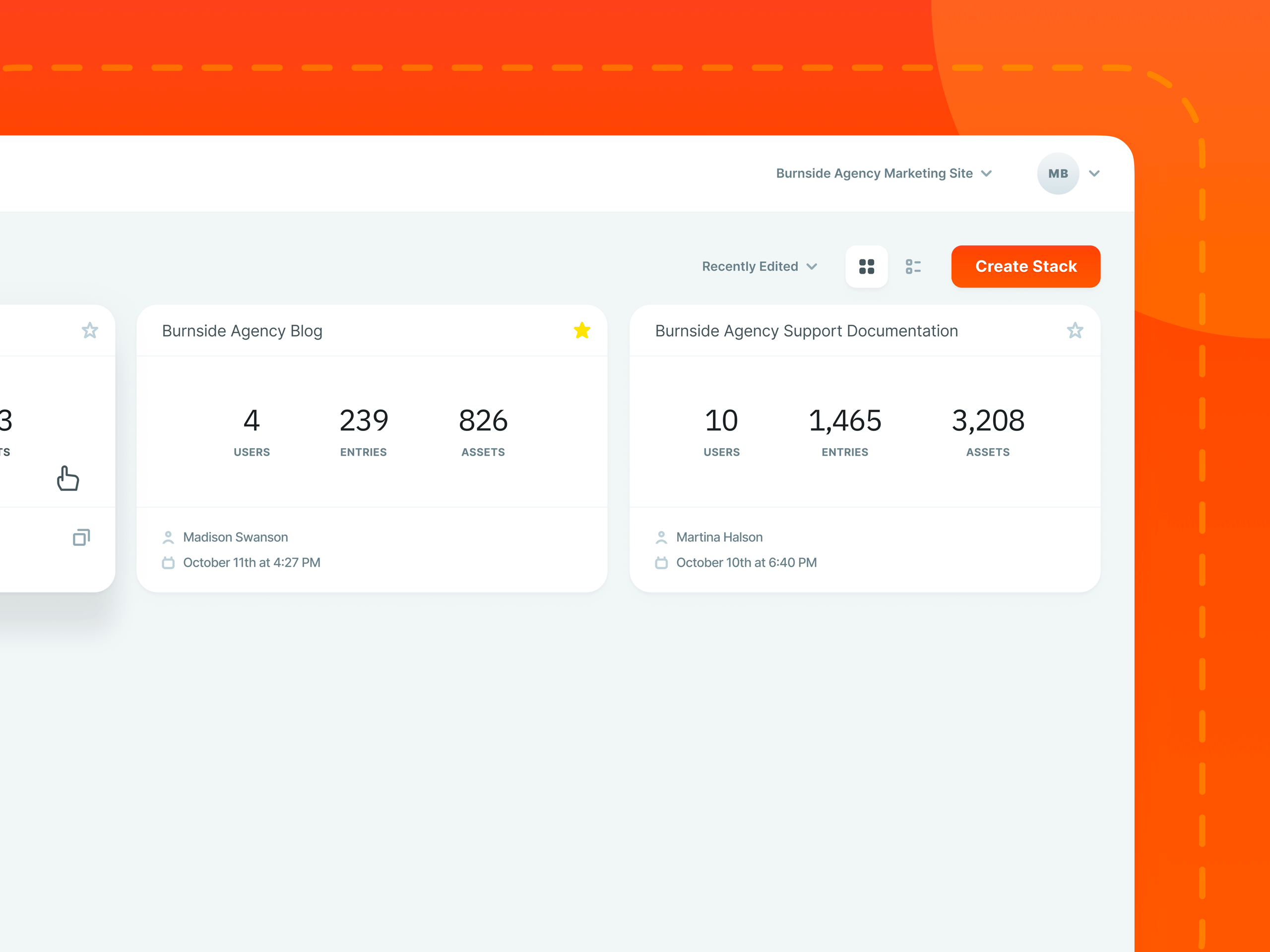 Contentstack CMS Stacks