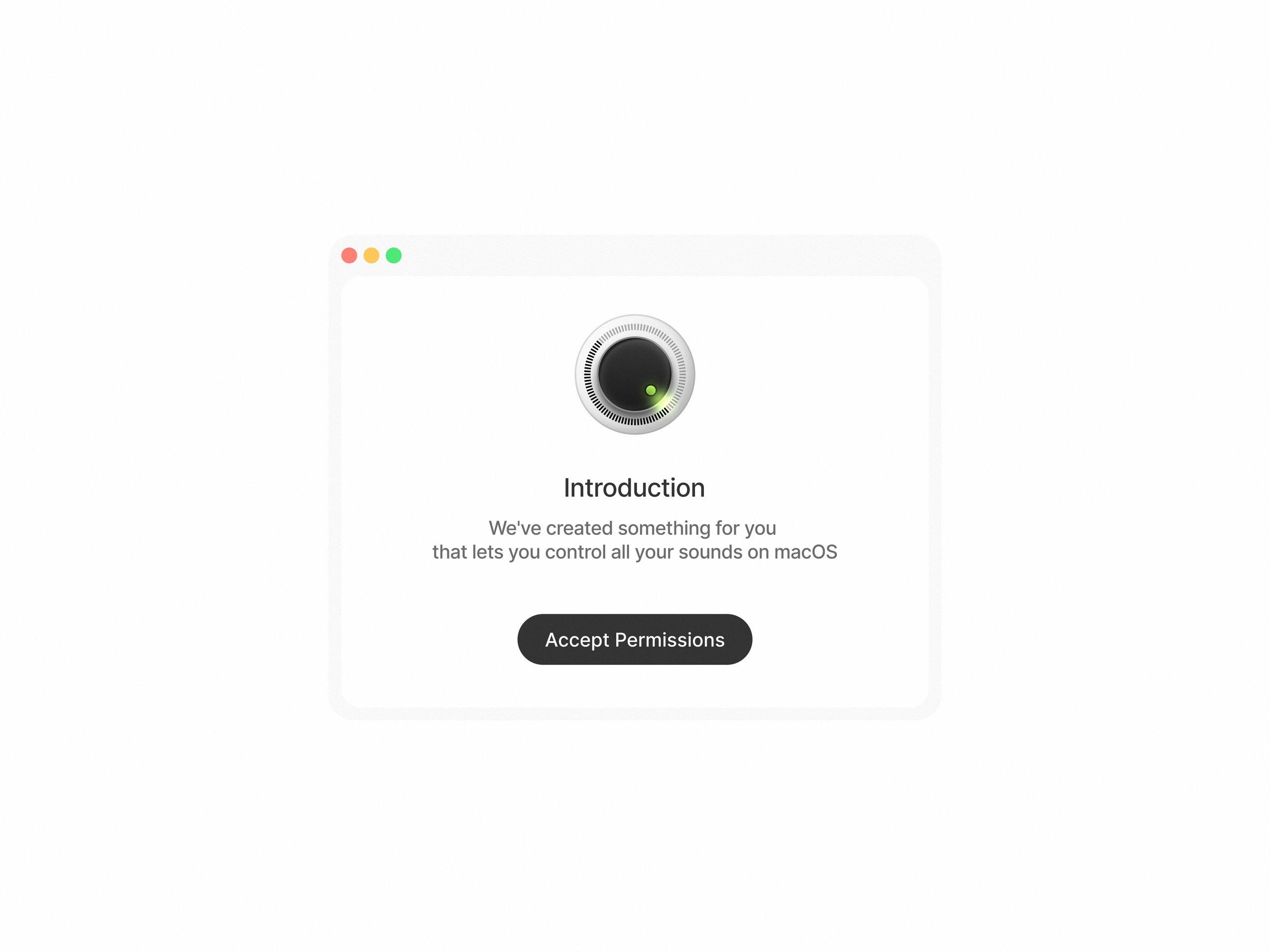 MacOS Volume Control