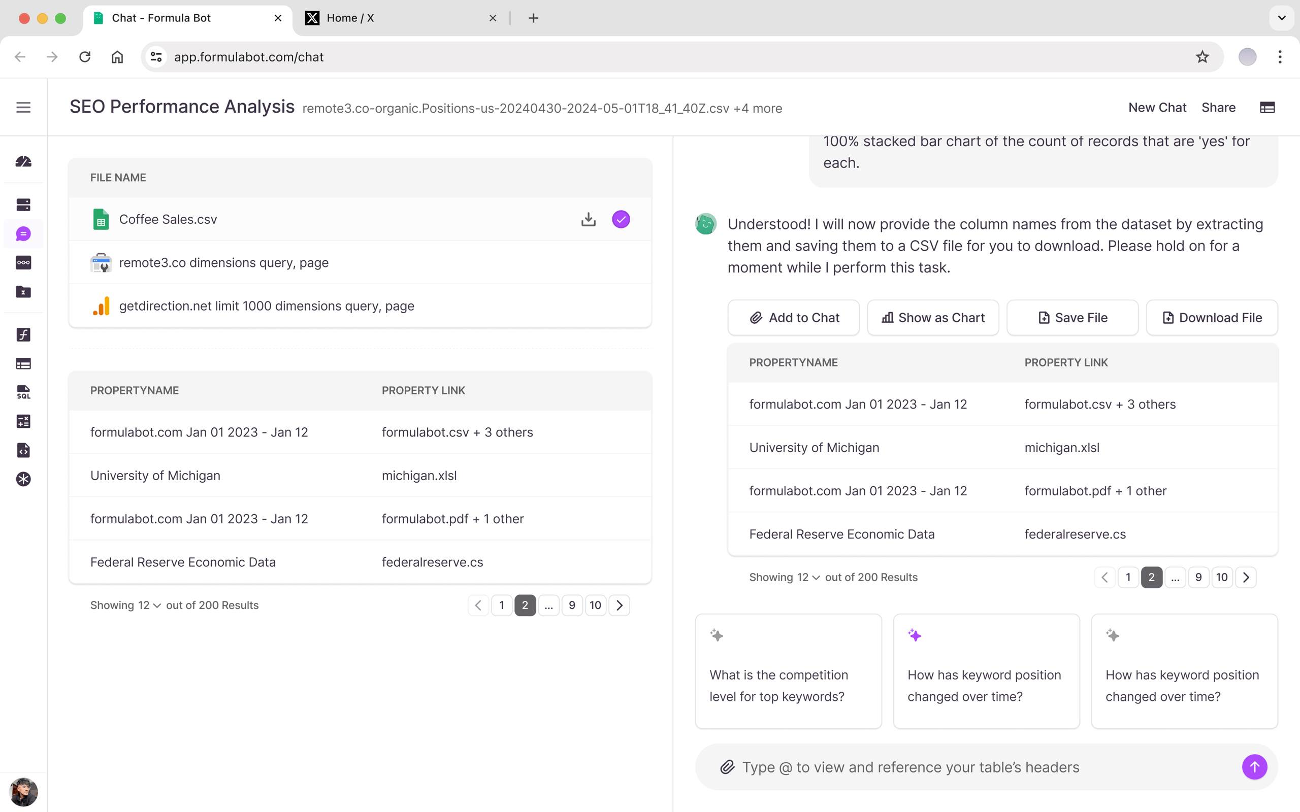 AI Chat - Formulabot.com