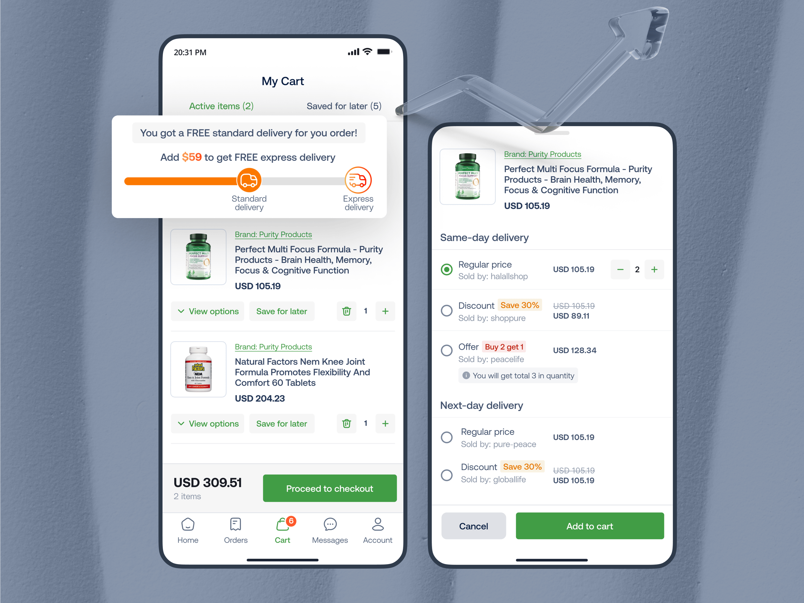 Boosting e-commerce sales, UX design strategies for delivery app