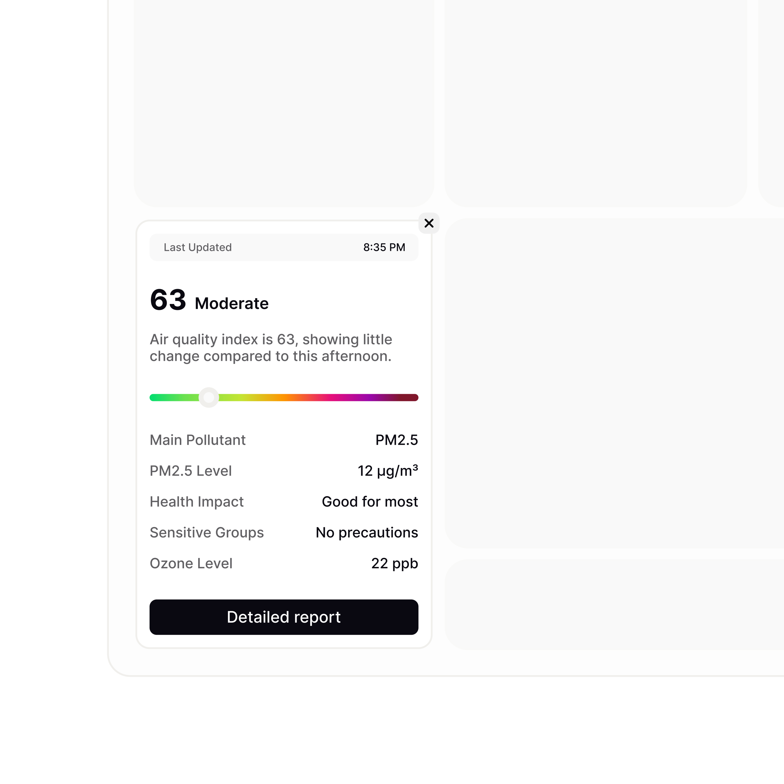 Air Quality Card