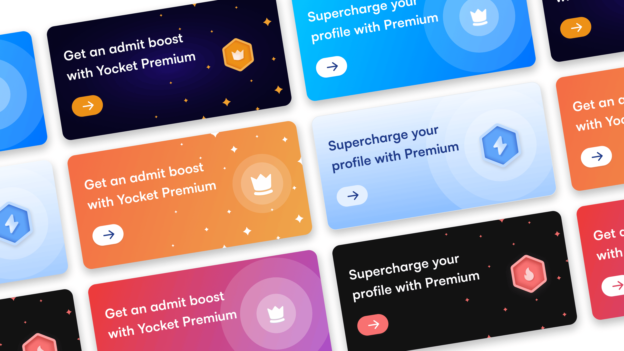 In-App Banner Iterations