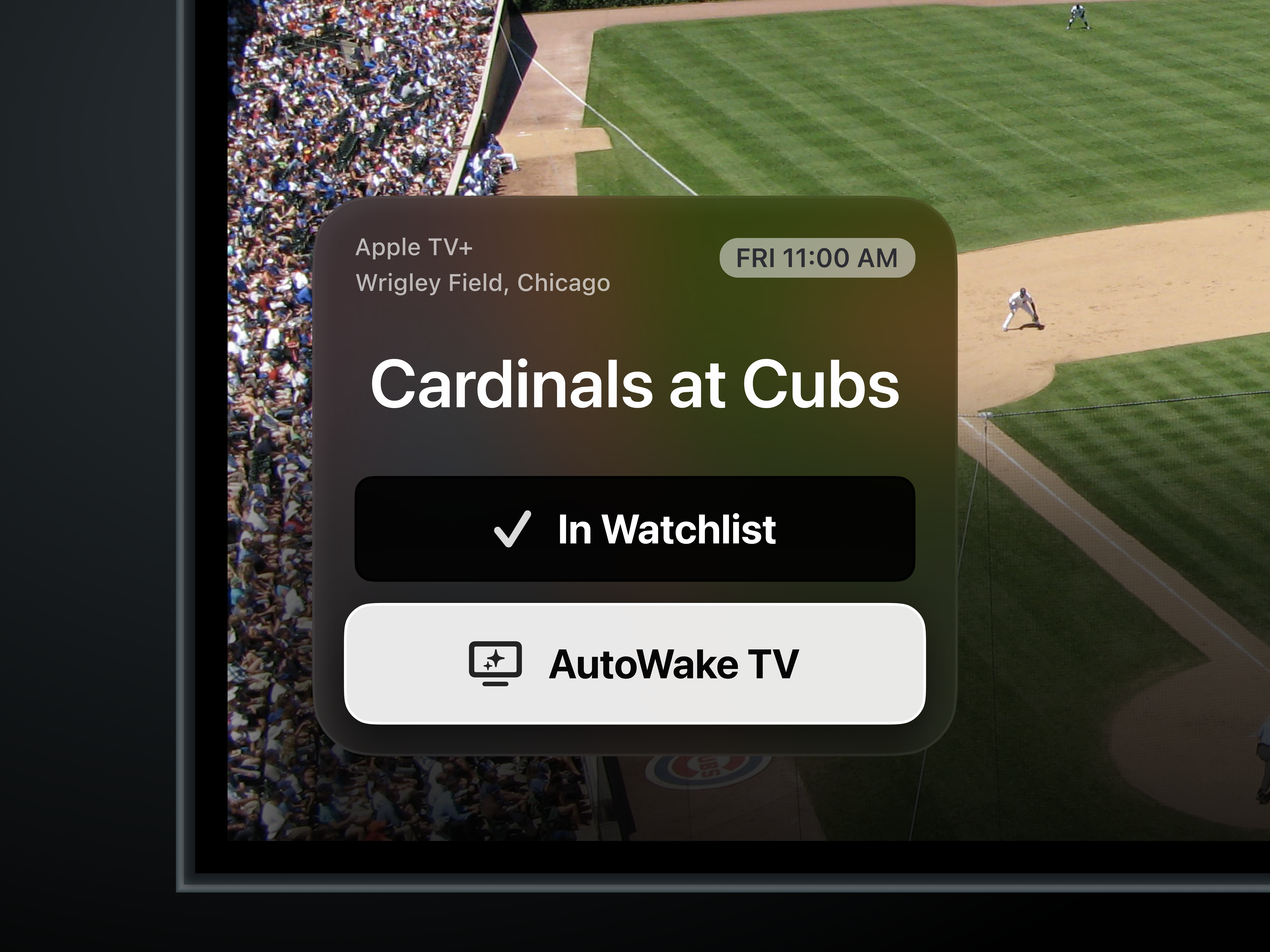 AutoWake tvOS Feature Concept