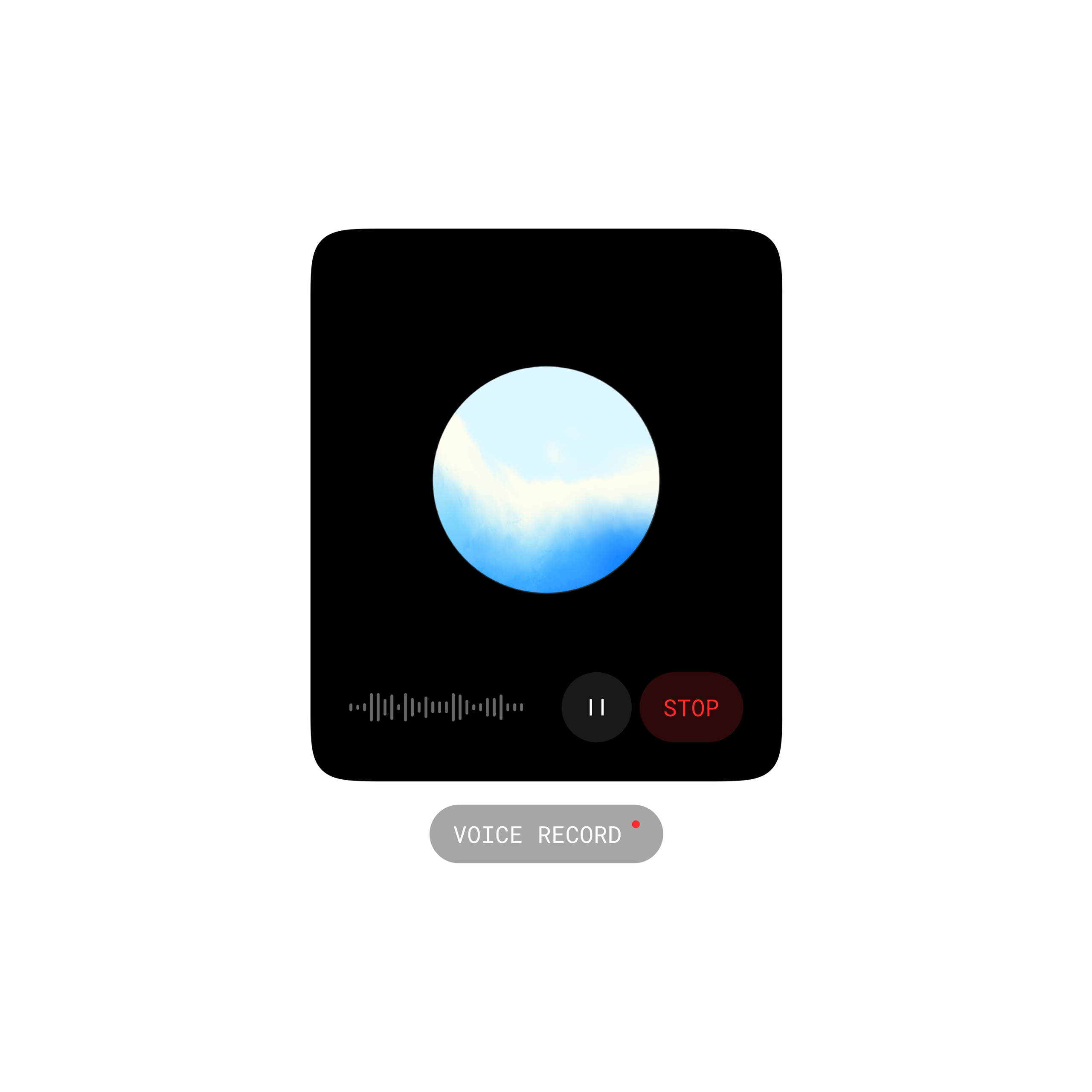 ChatGPT voice chat in Dynamic Island / voice recording