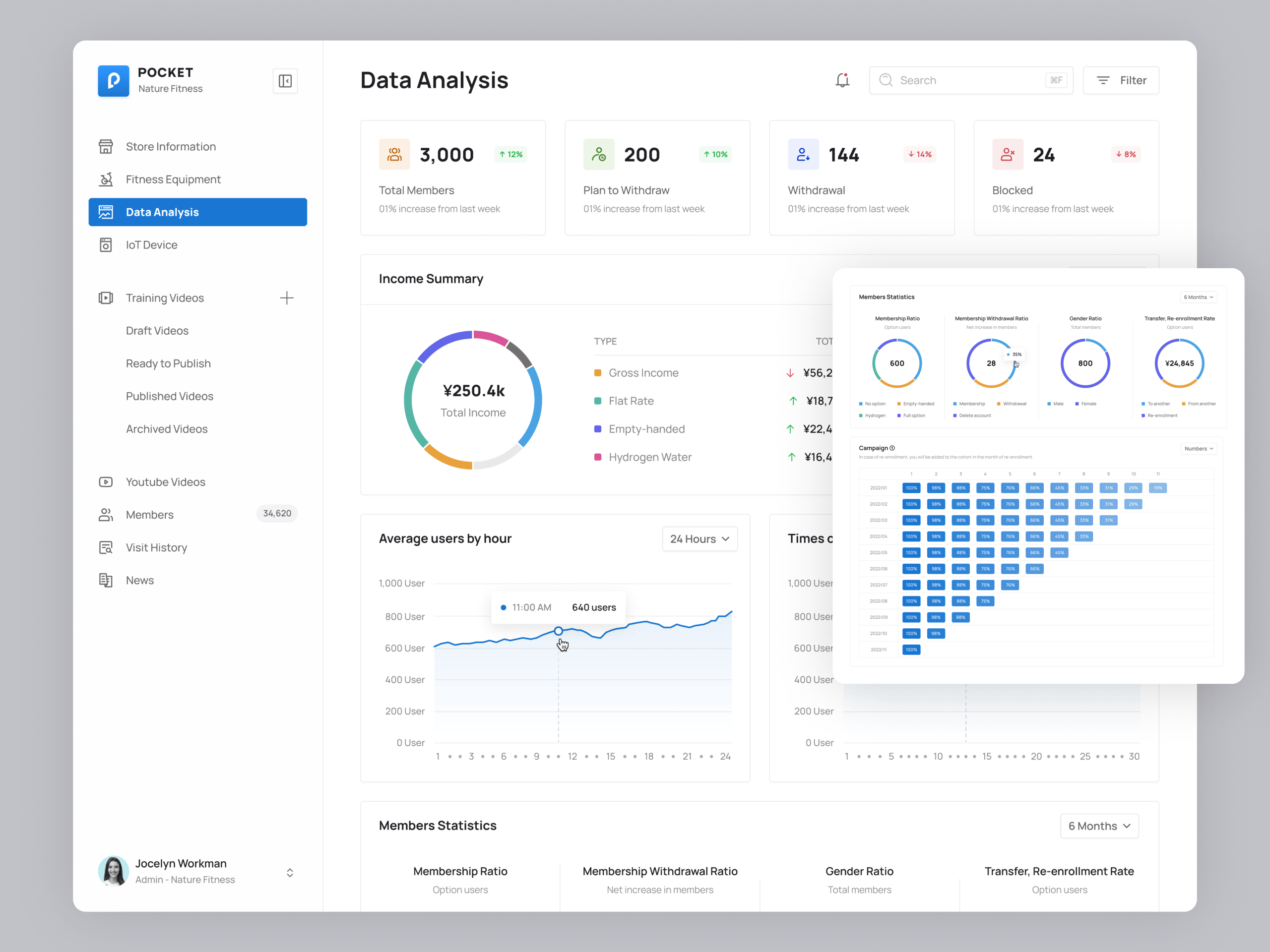 Pocket - Data Analysis Screen 📈