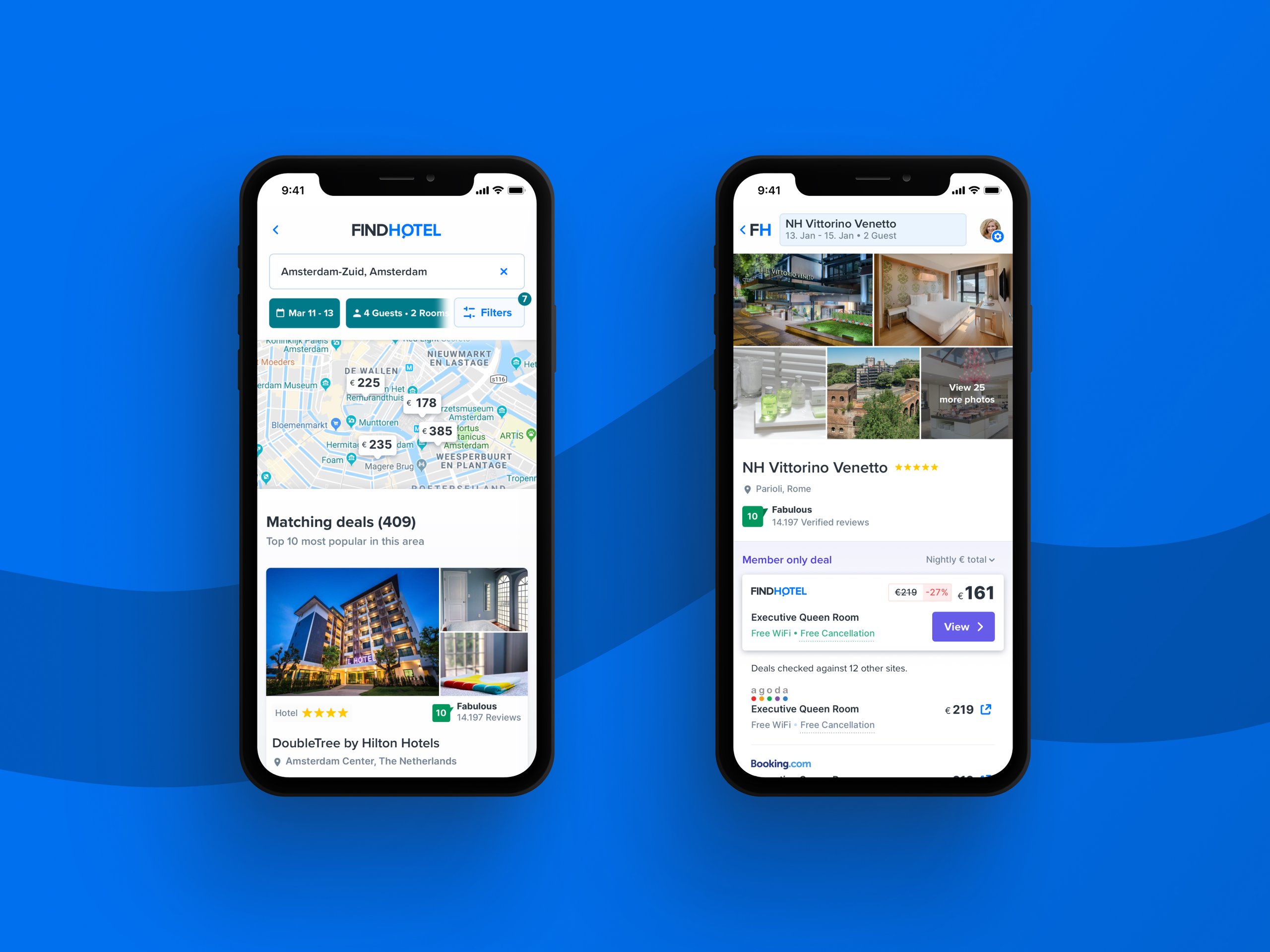 FindHotel - hotel booking platform