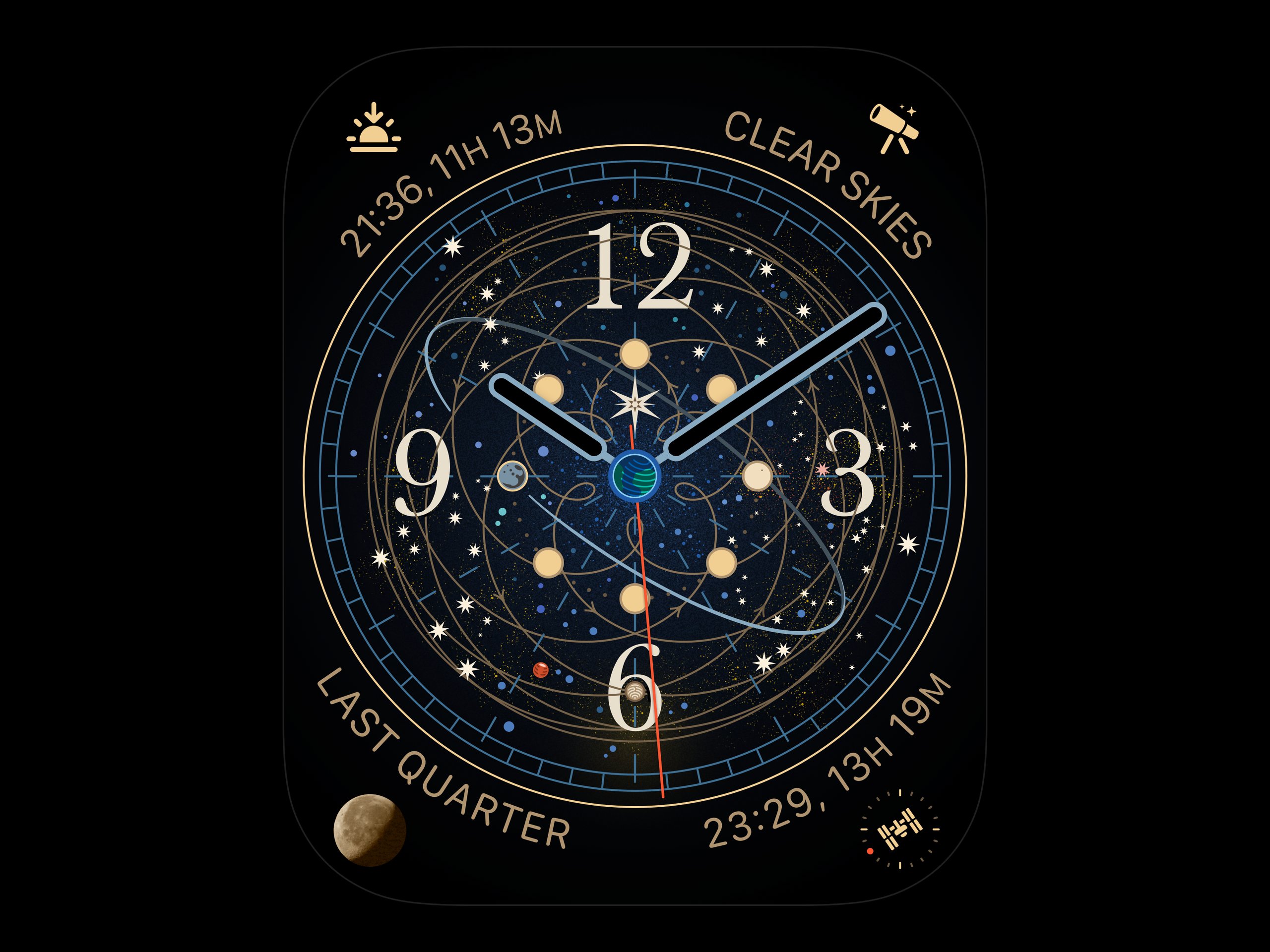 Astra Carta watch face
