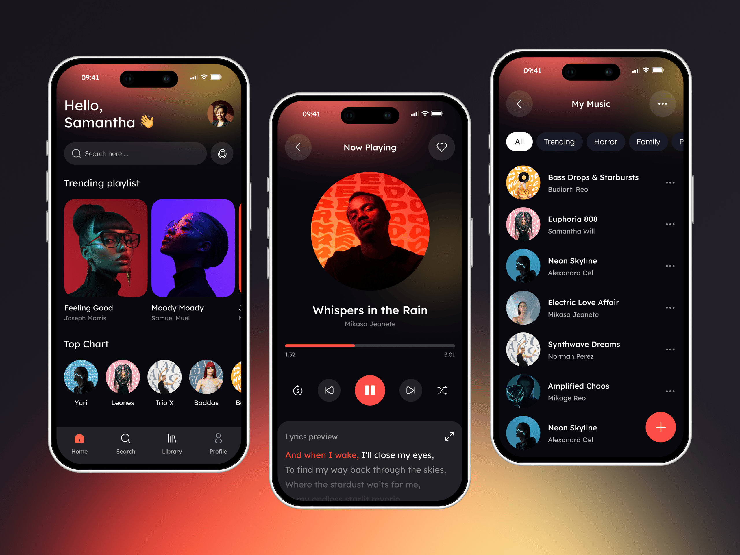 Music Playlist Mobile App
